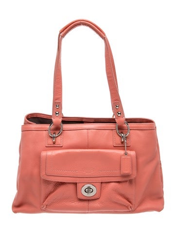 Leather Top Handle Bag
