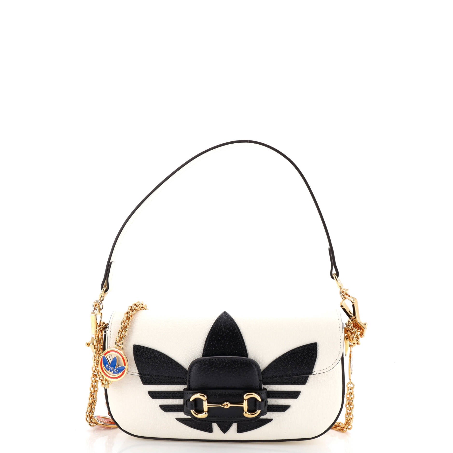 Gucci x Adidas Horsebit 1955 Shoulder Bag Leather East West