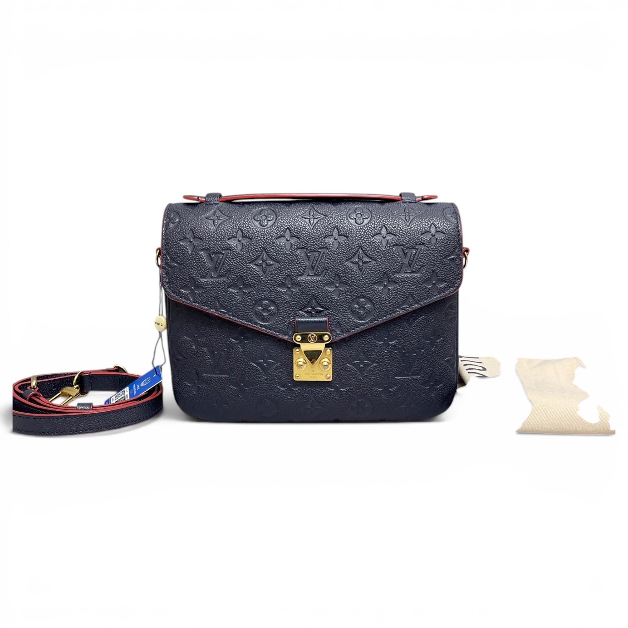 Metis leather handbag