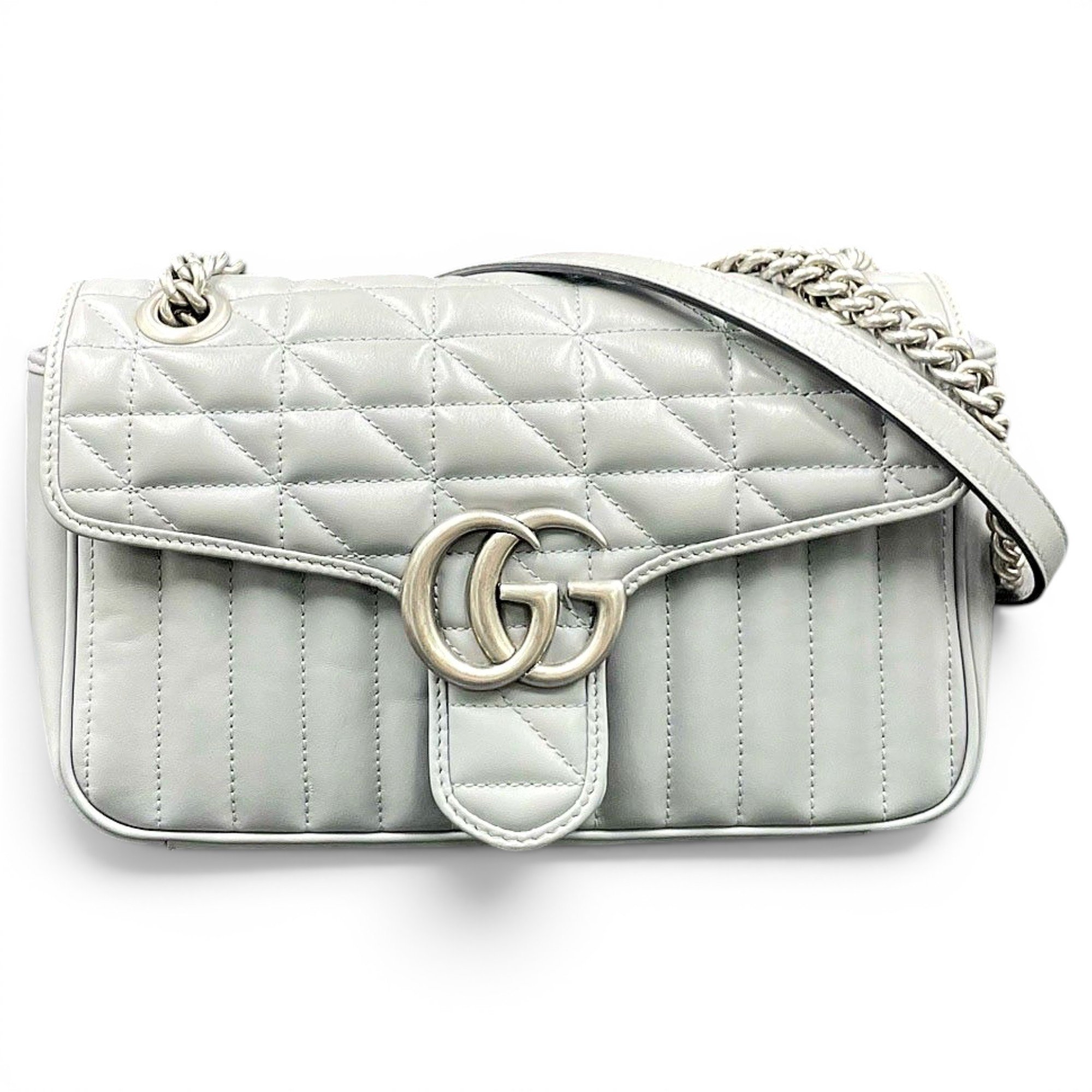 GG Marmont Flap leather handbag