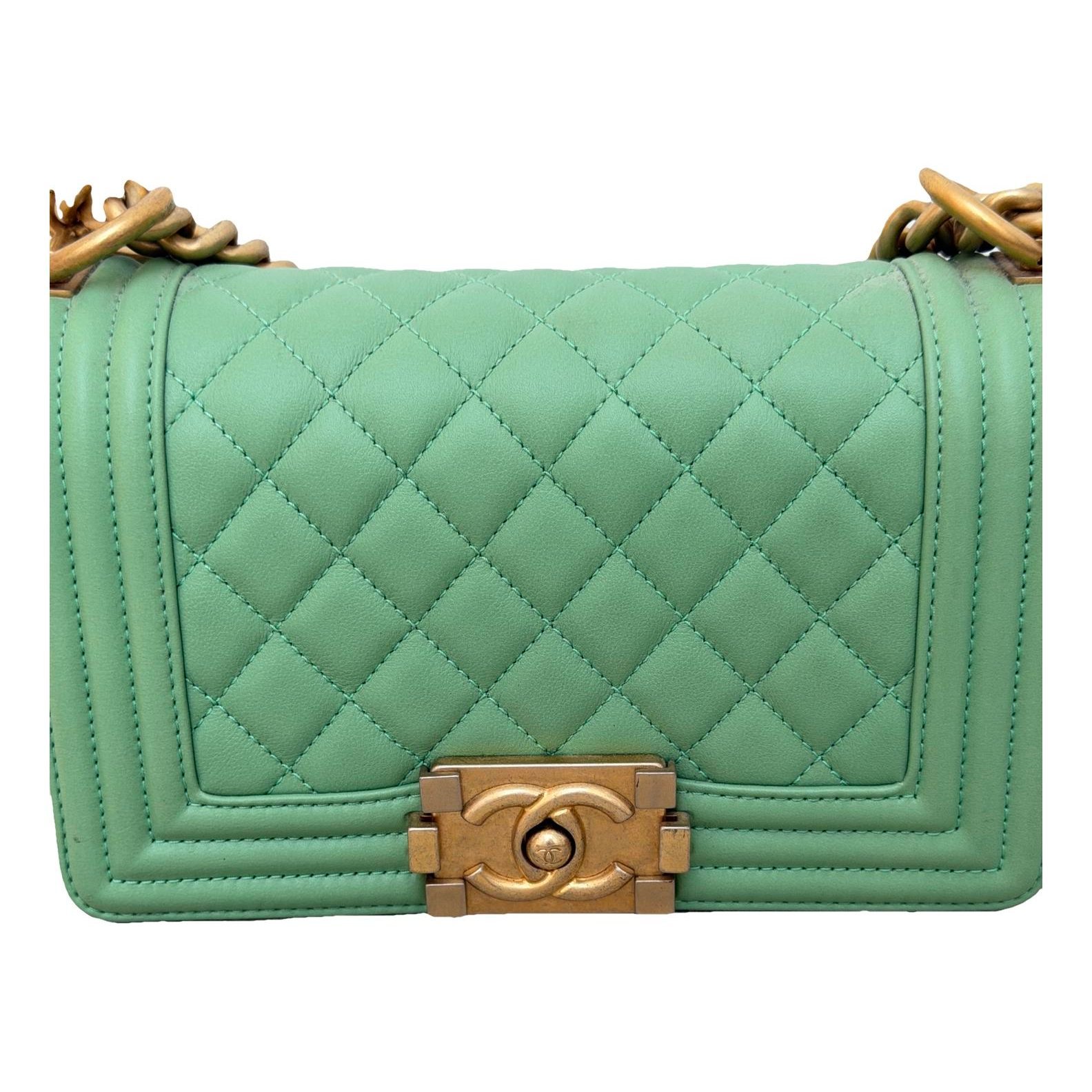 Boy leather crossbody bag