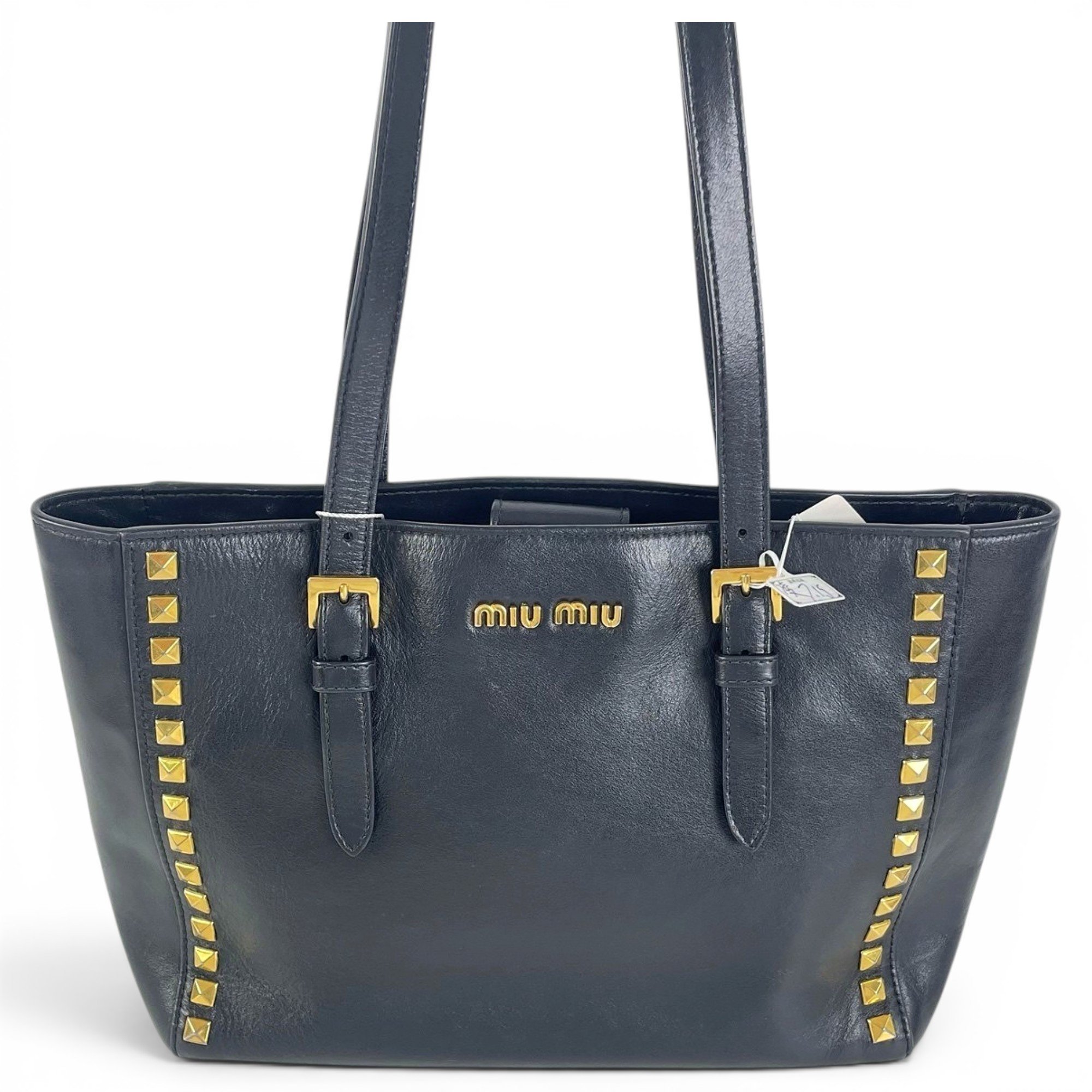 Leather tote