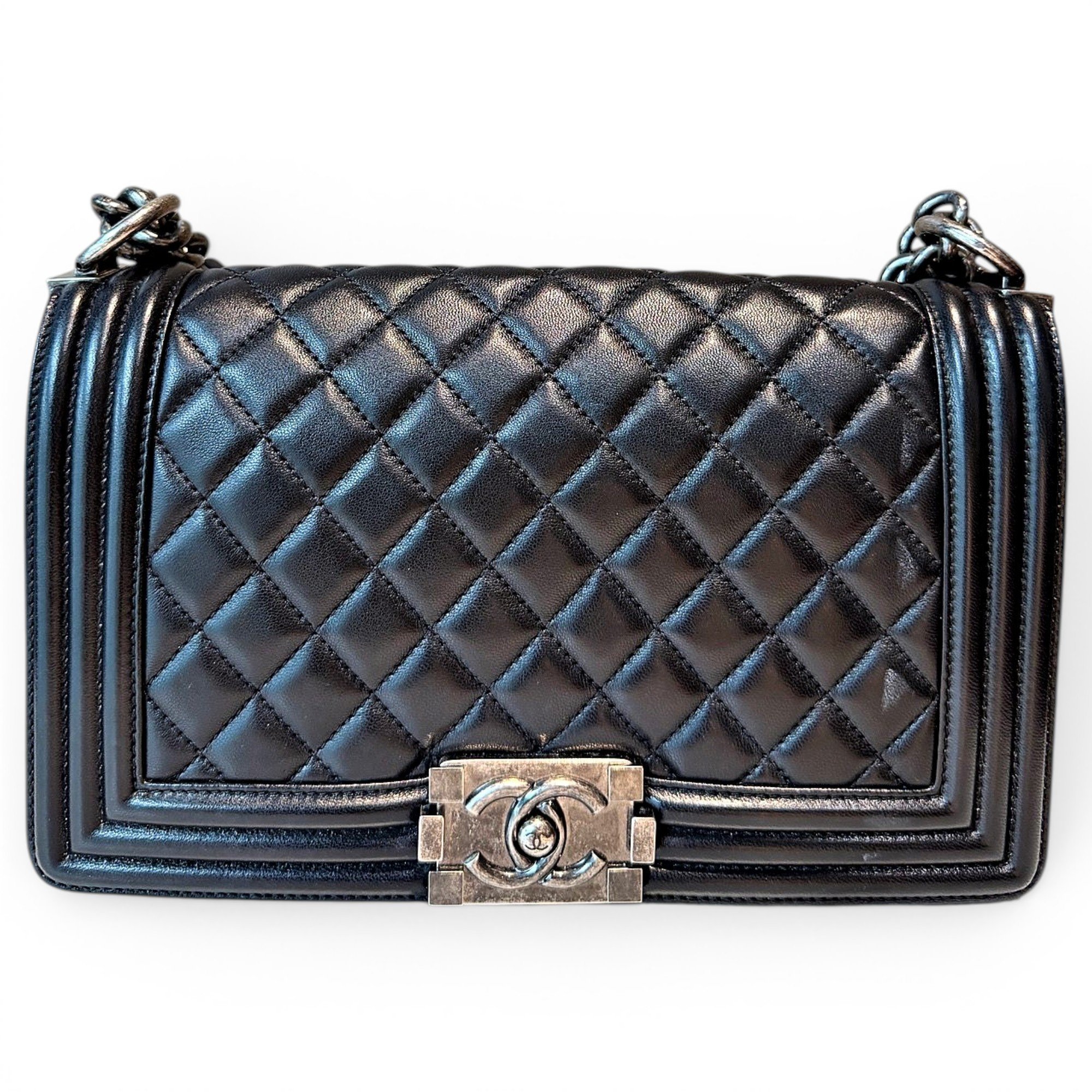 Boy leather handbag