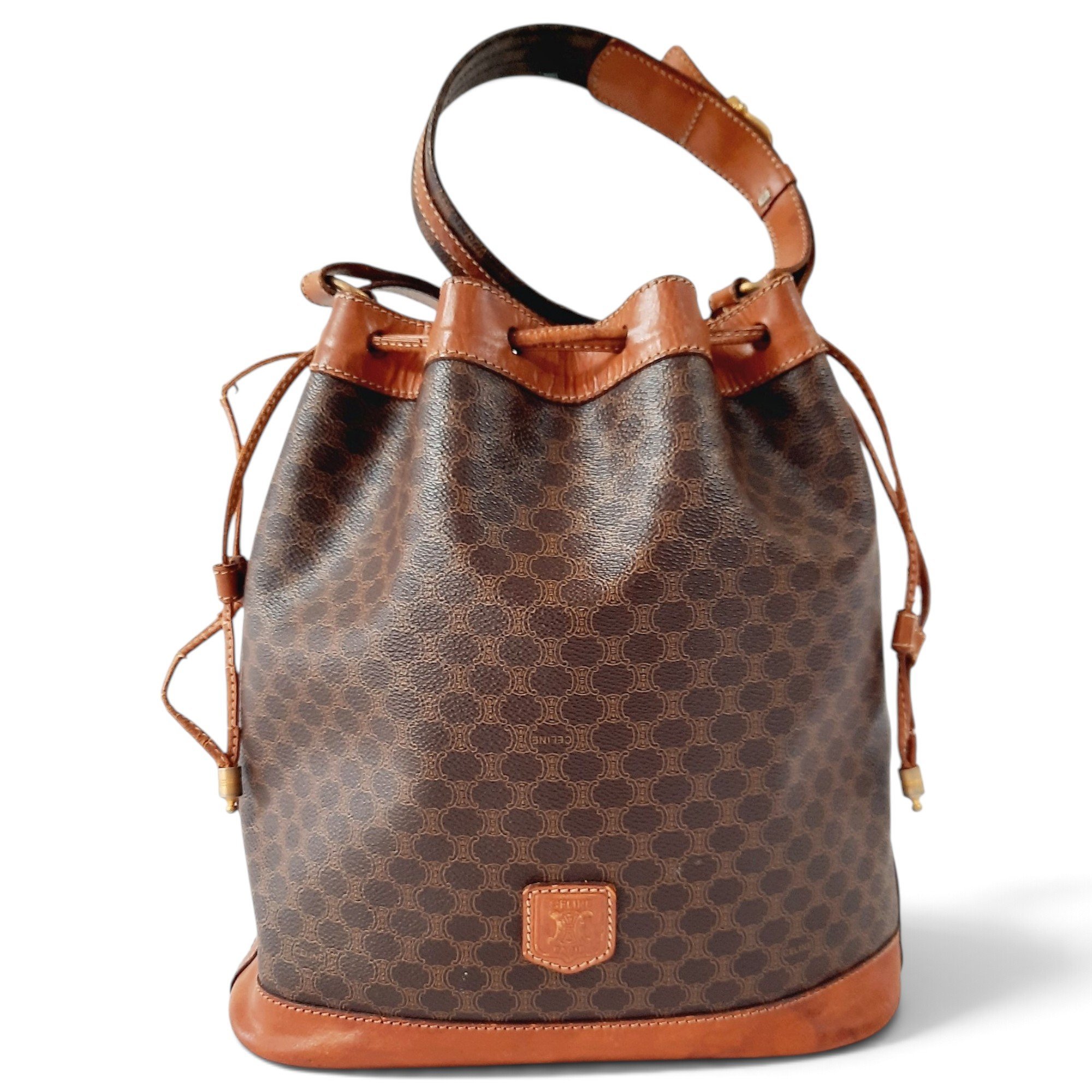 SAC SEAU leather handbag