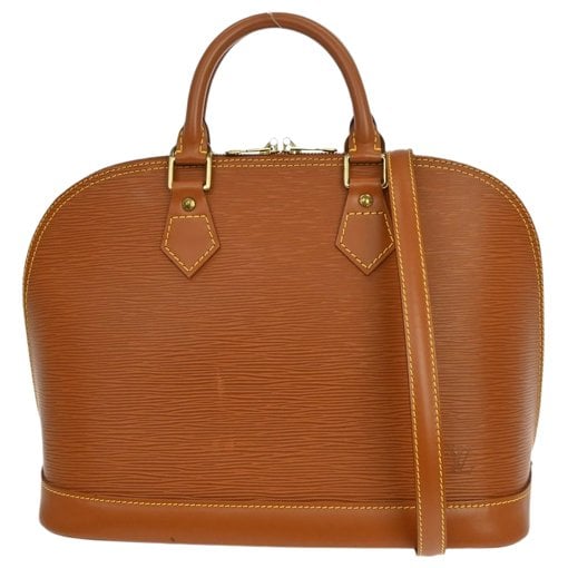 Alma leather handbag