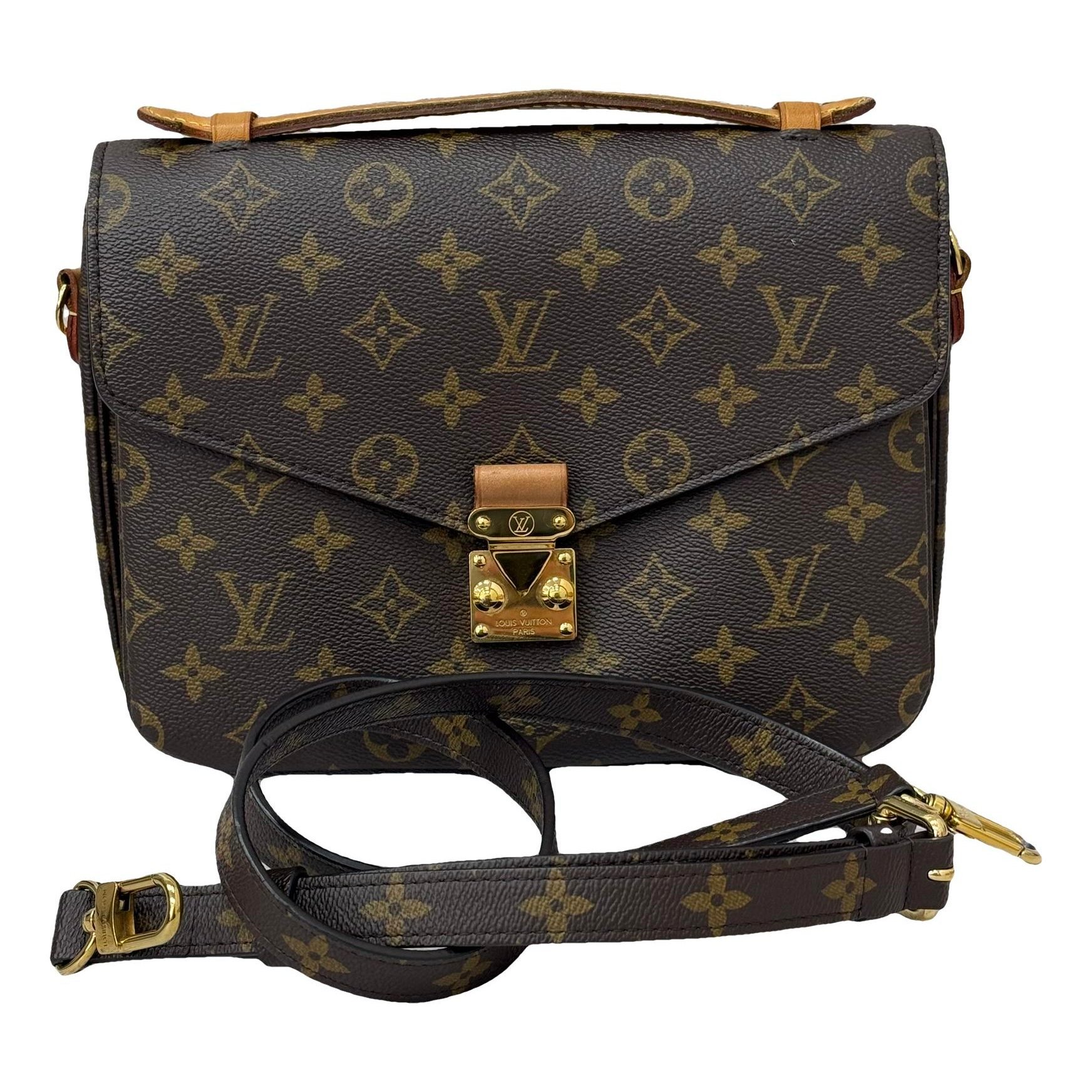 Metis leather handbag