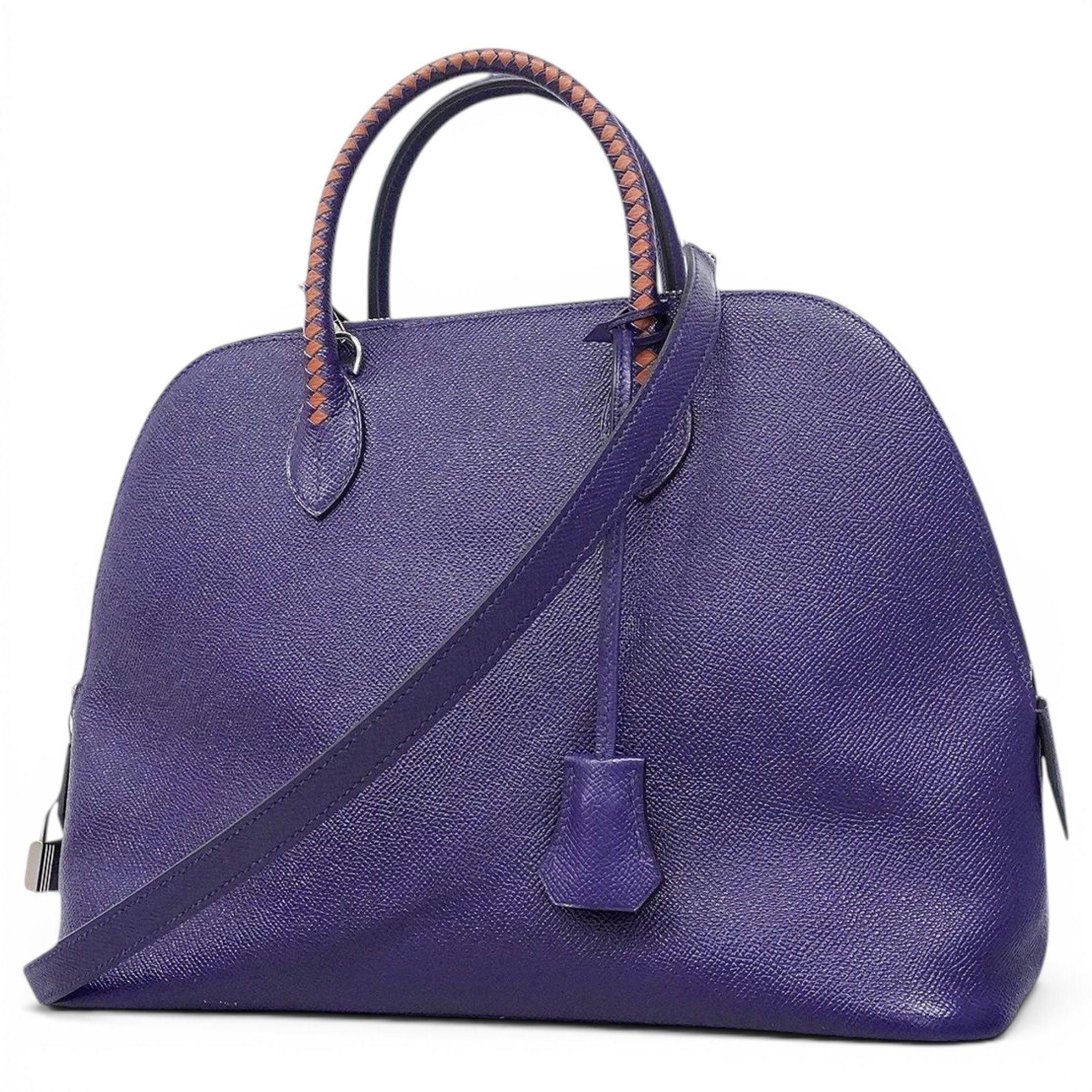 Bolide leather handbag