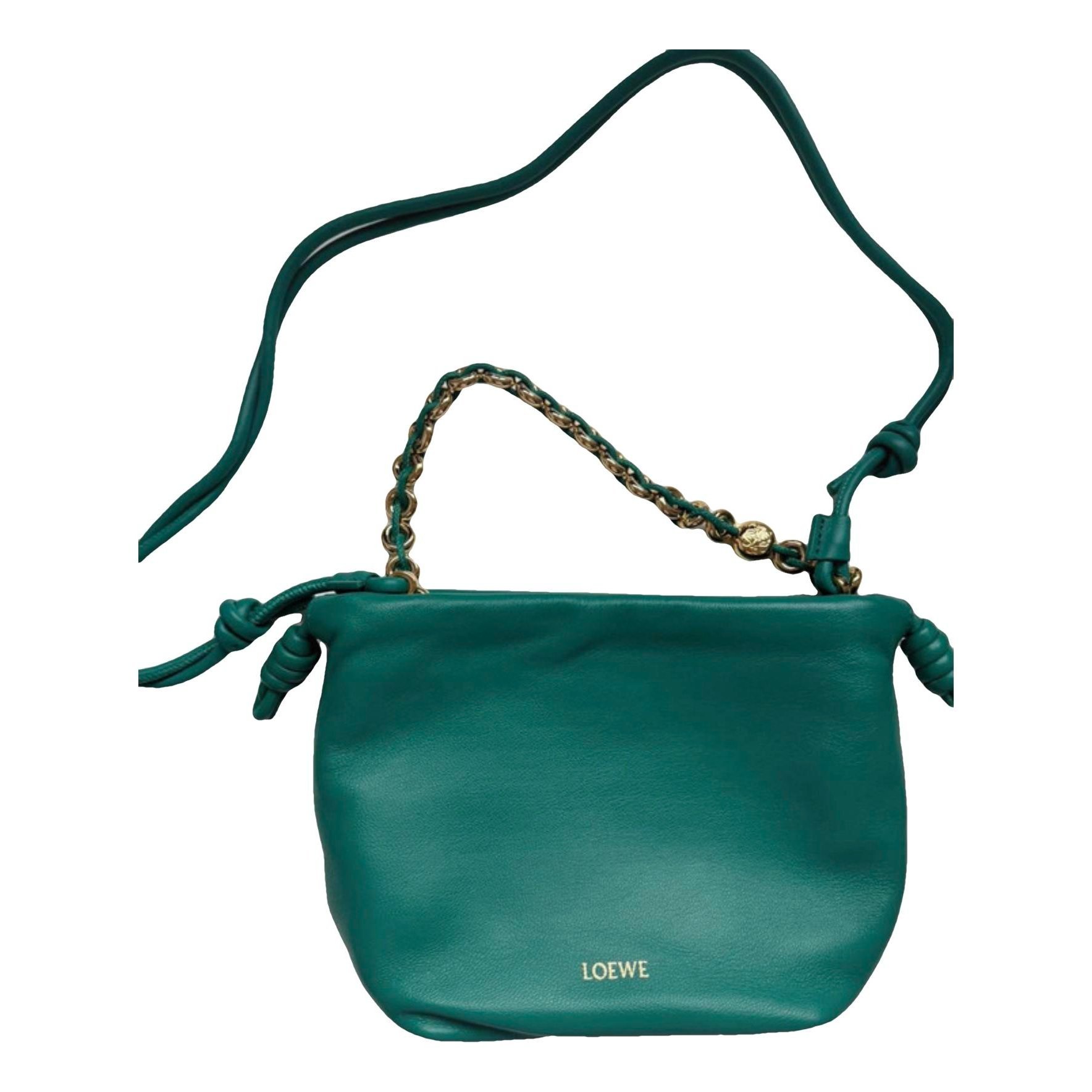 Flamenco leather crossbody bag