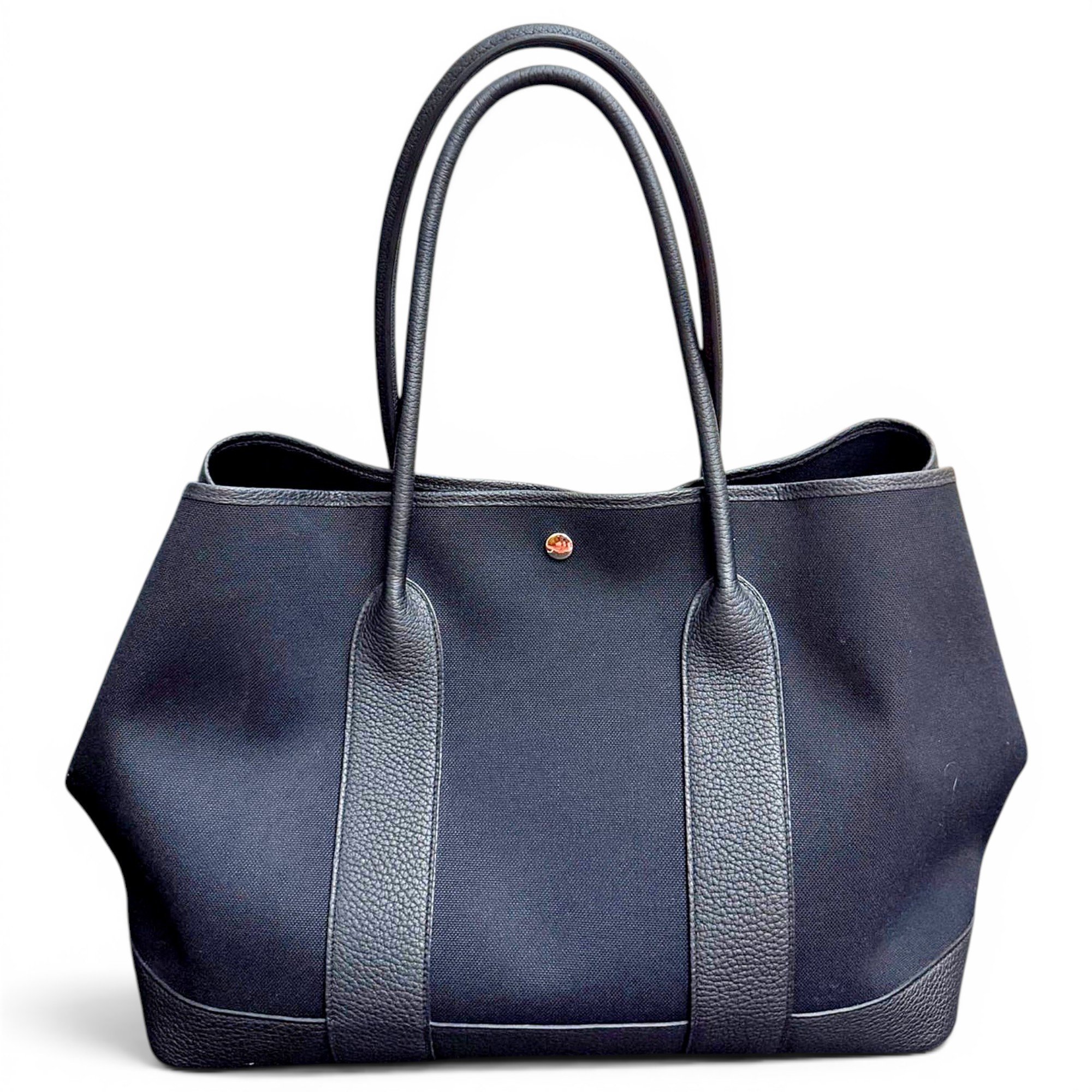 Hermes Garden Party Handbag Black 2026