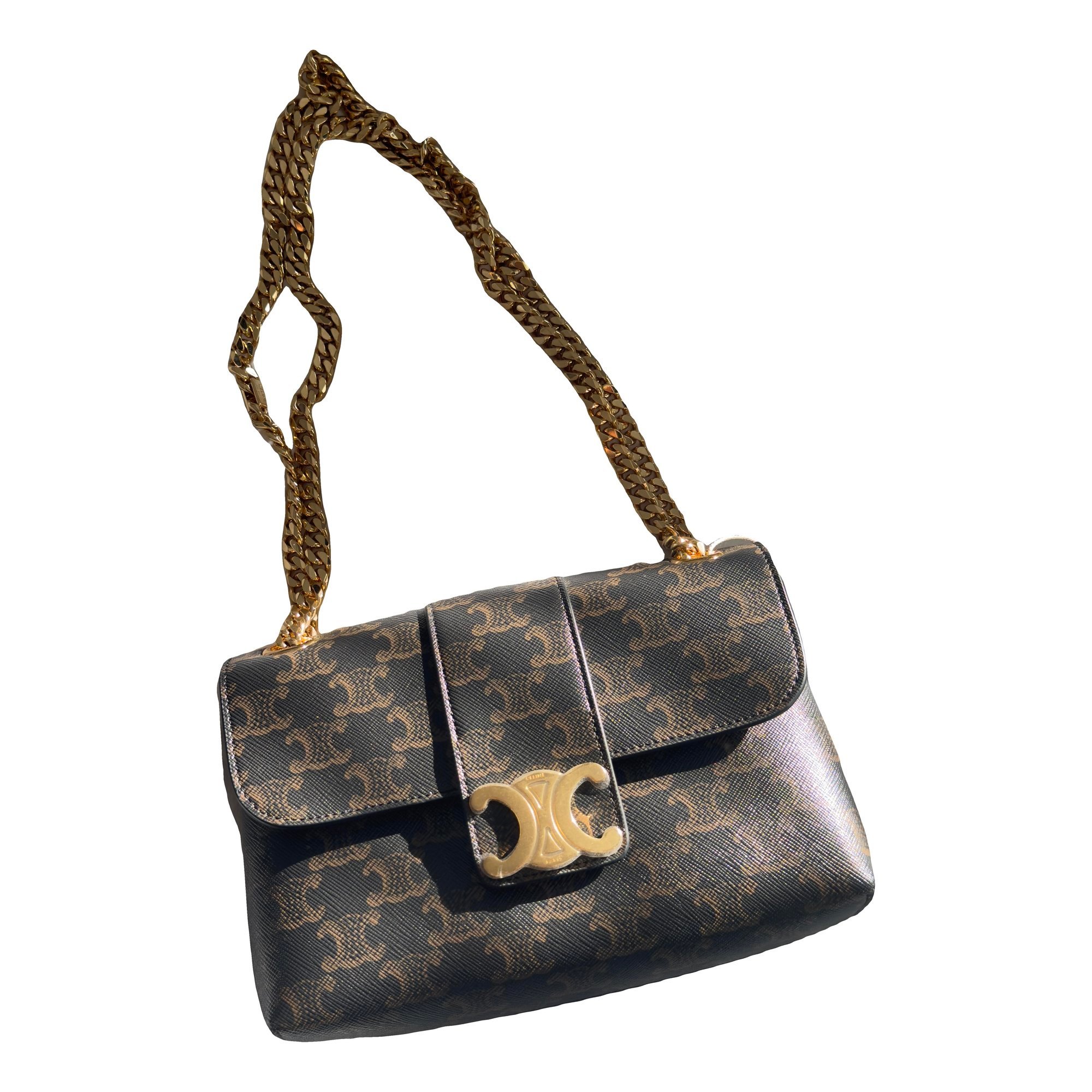 Celine Victoire leather handbag