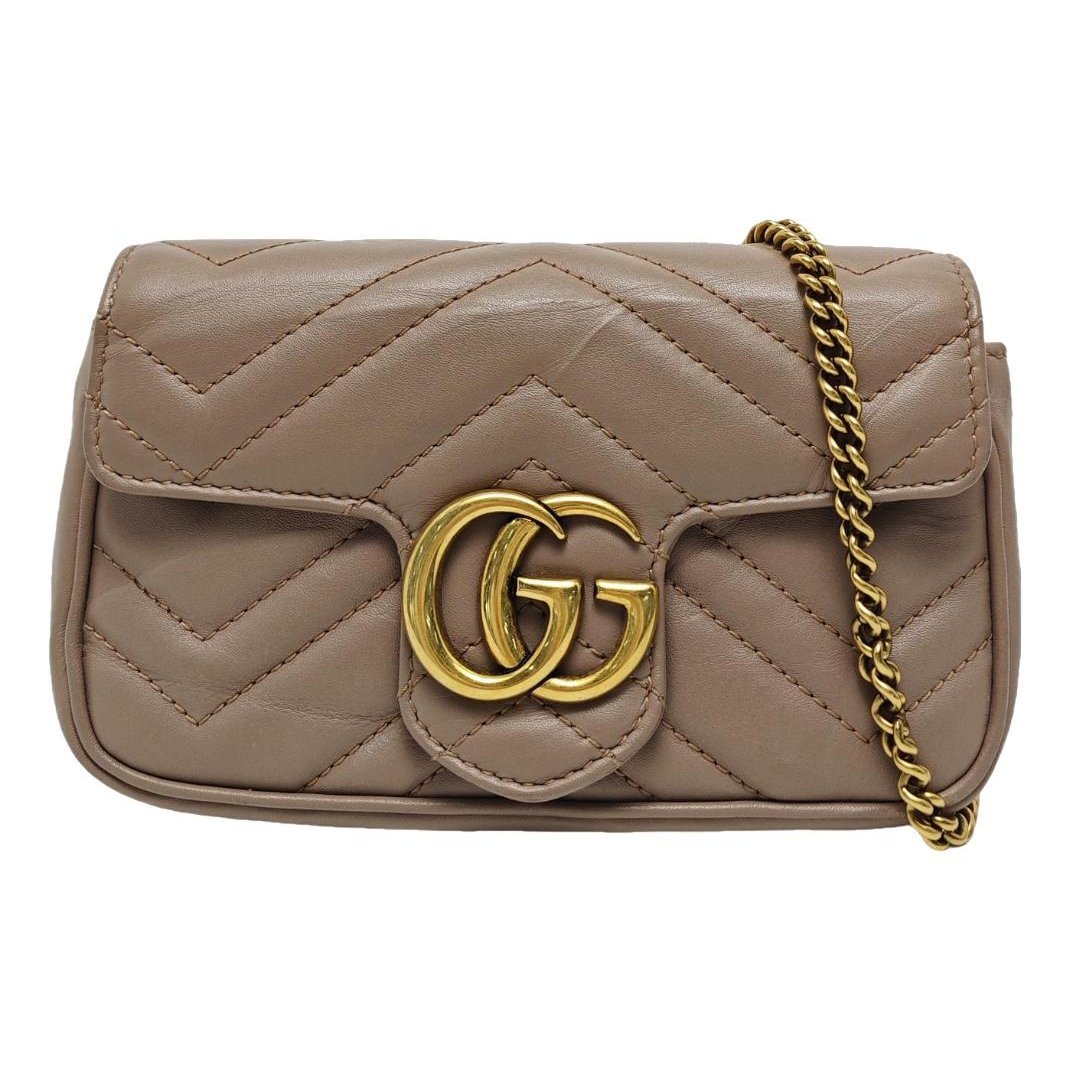 GG Marmont Flap leather crossbody bag