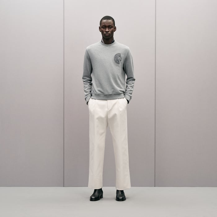 Gris C.d.s. Crewneck Sweater