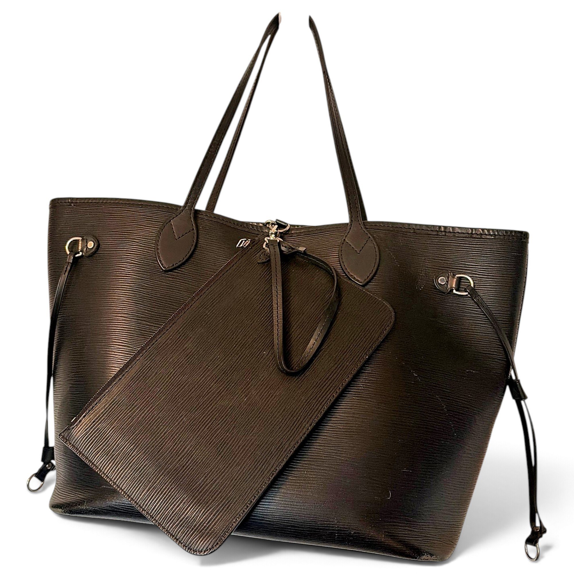 Neverfull leather tote