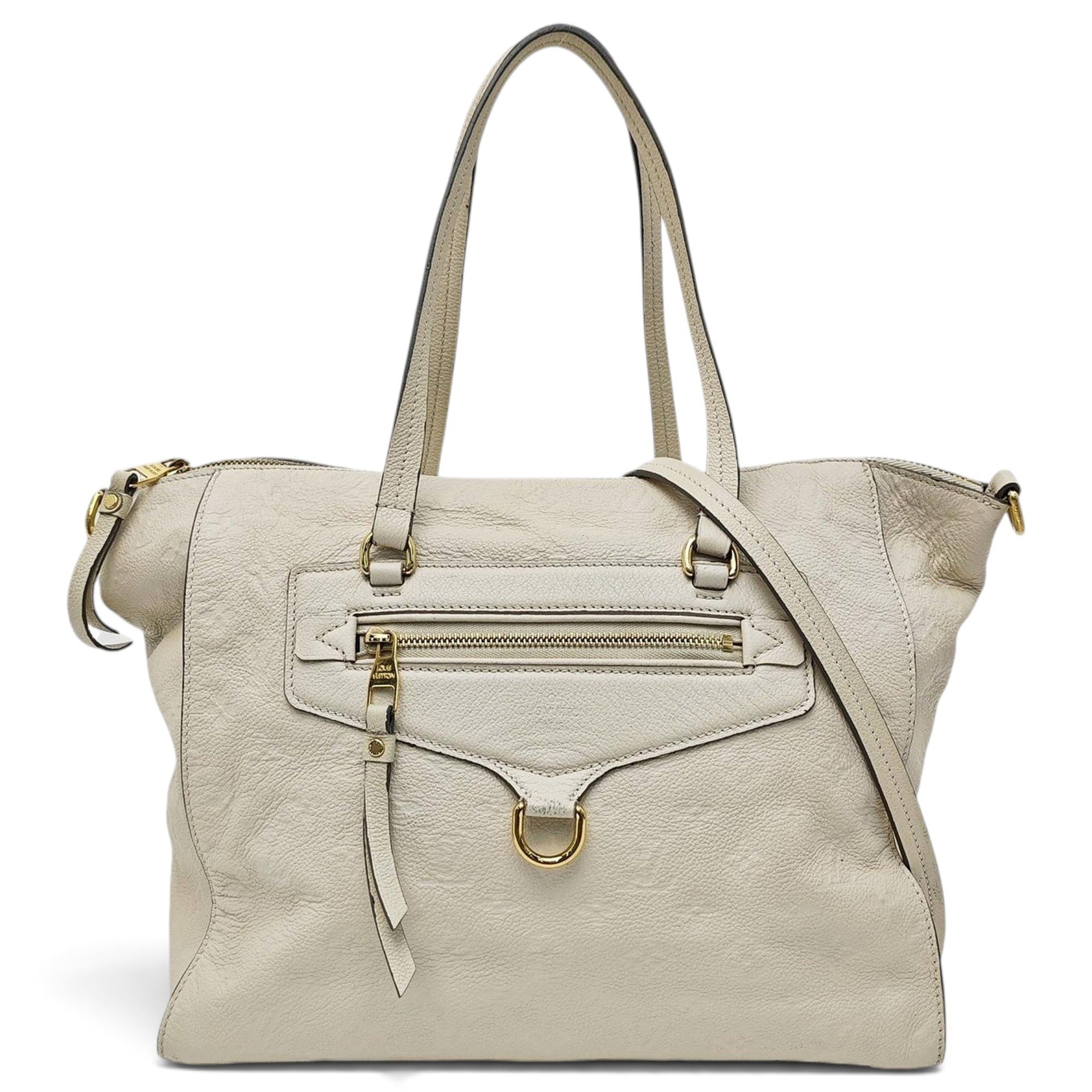 Lumineuse leather handbag