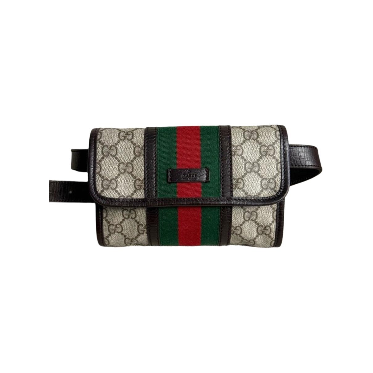 Ophidia patent leather crossbody bag