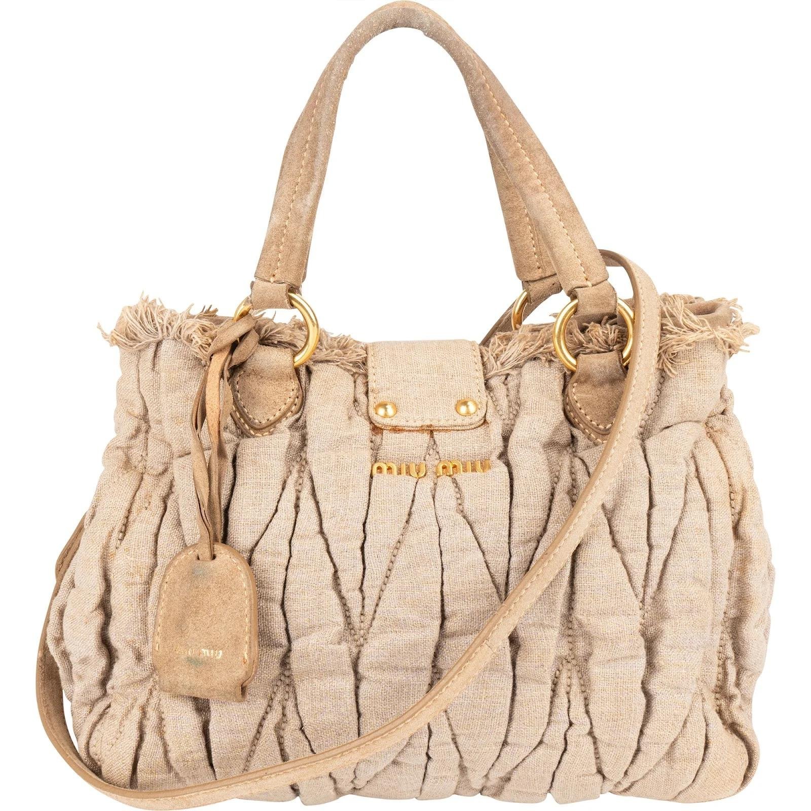 Matelassé handbag
