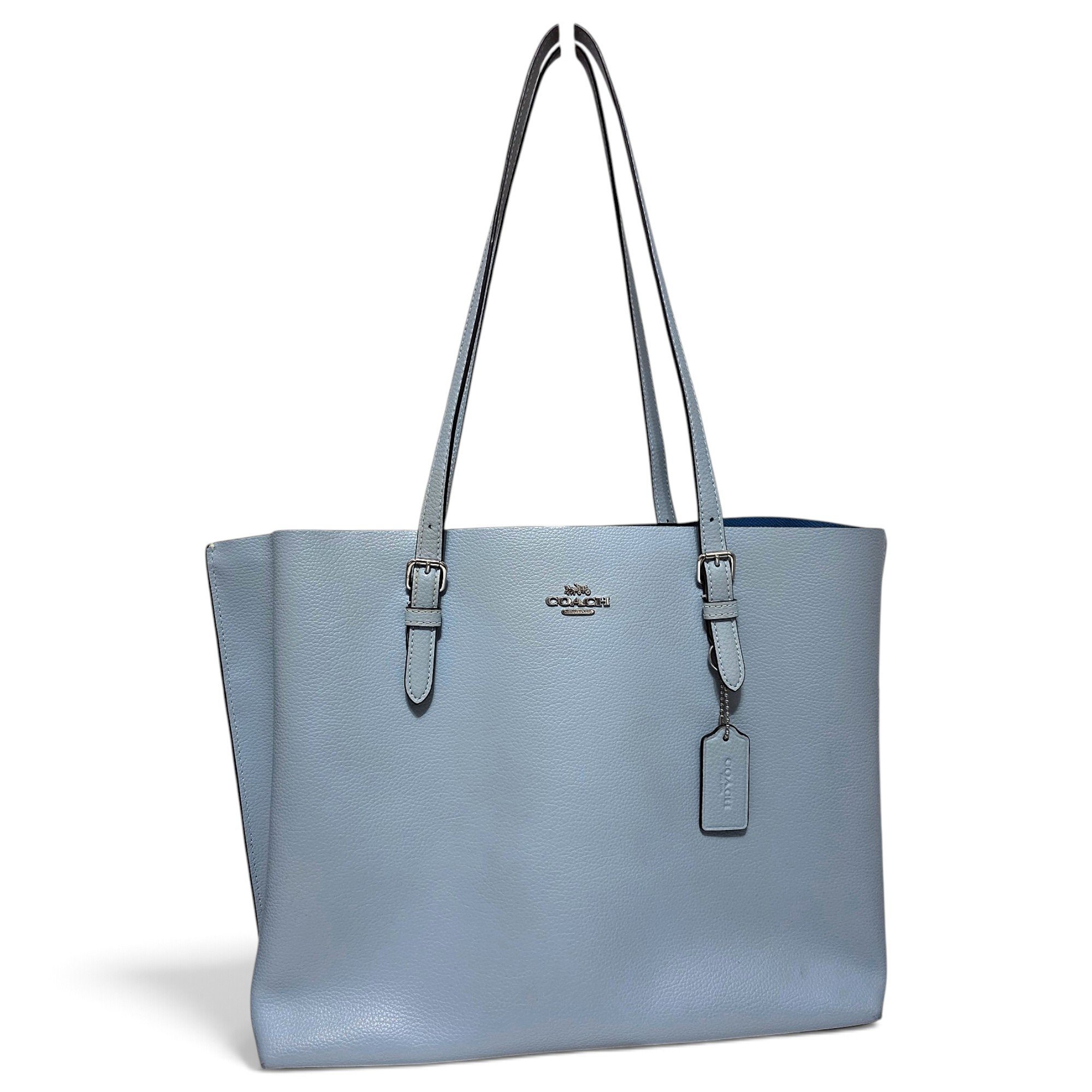 Leather tote