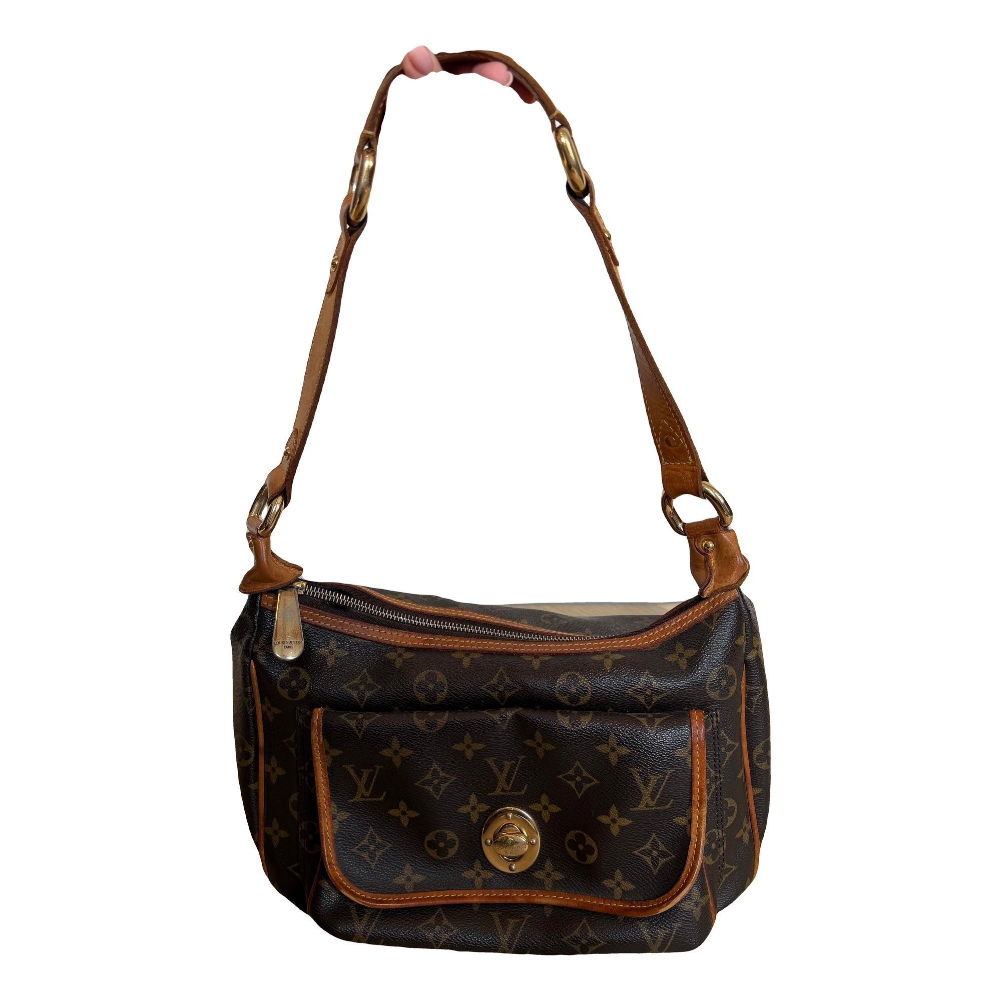 Leather handbag