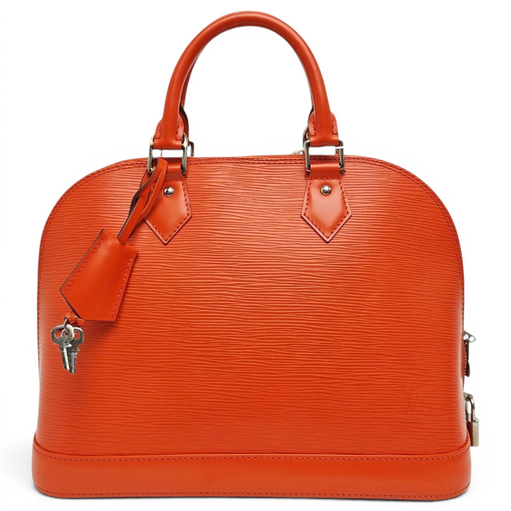 Alma leather handbag