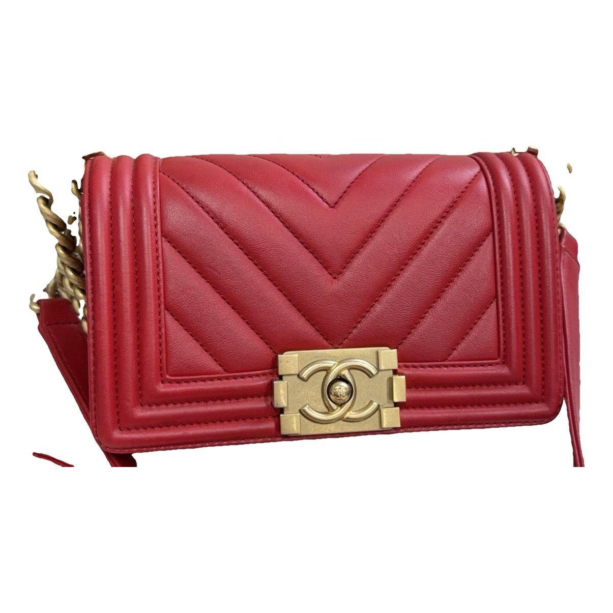 Boy leather crossbody bag