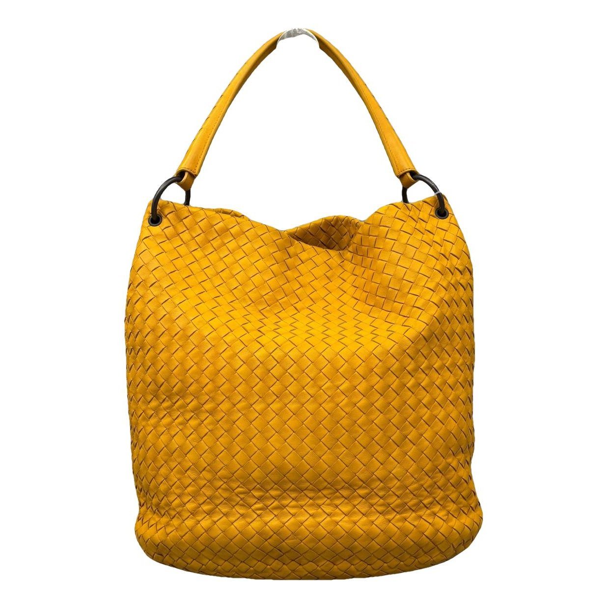 Leather tote