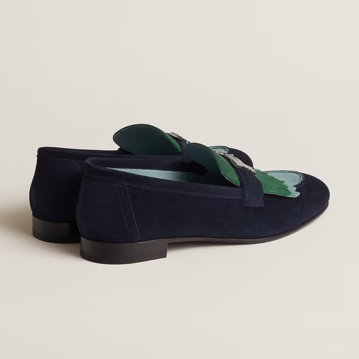 Multicolore Marine Mocassim Royal