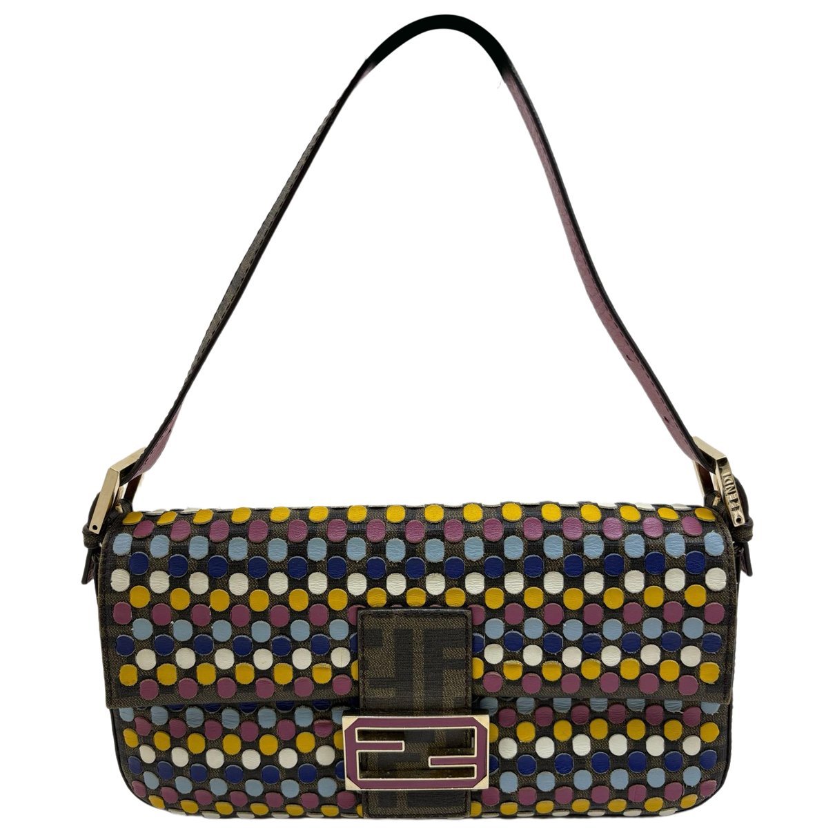 Baguette leather handbag