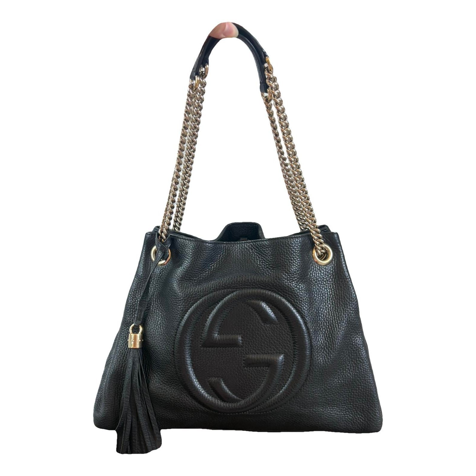 Soho leather tote