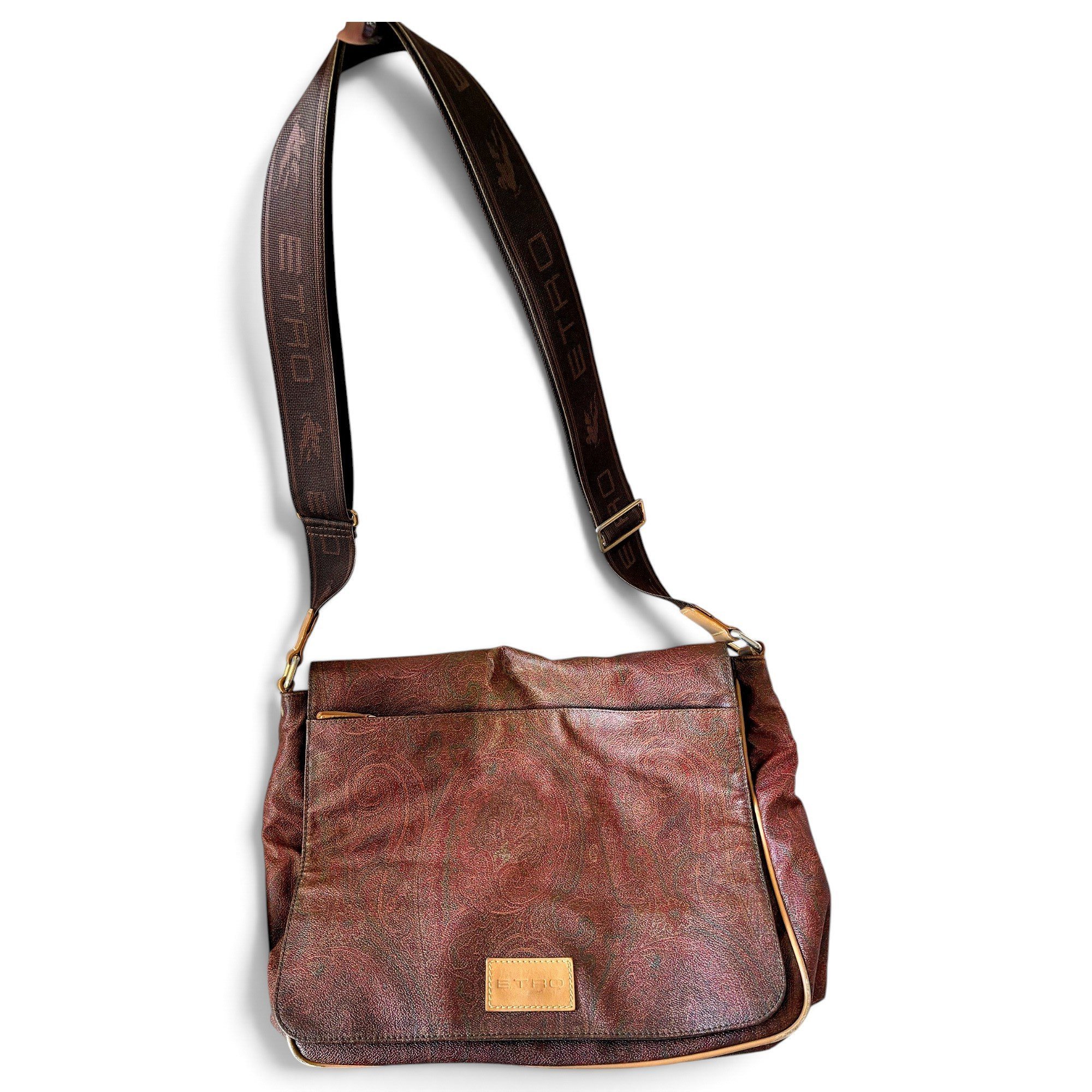 Leather crossbody bag