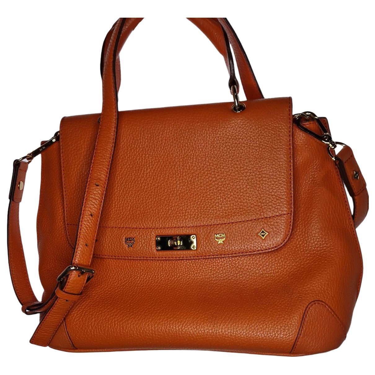 Leather satchel