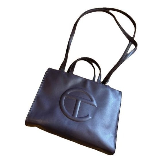 Vegan leather tote