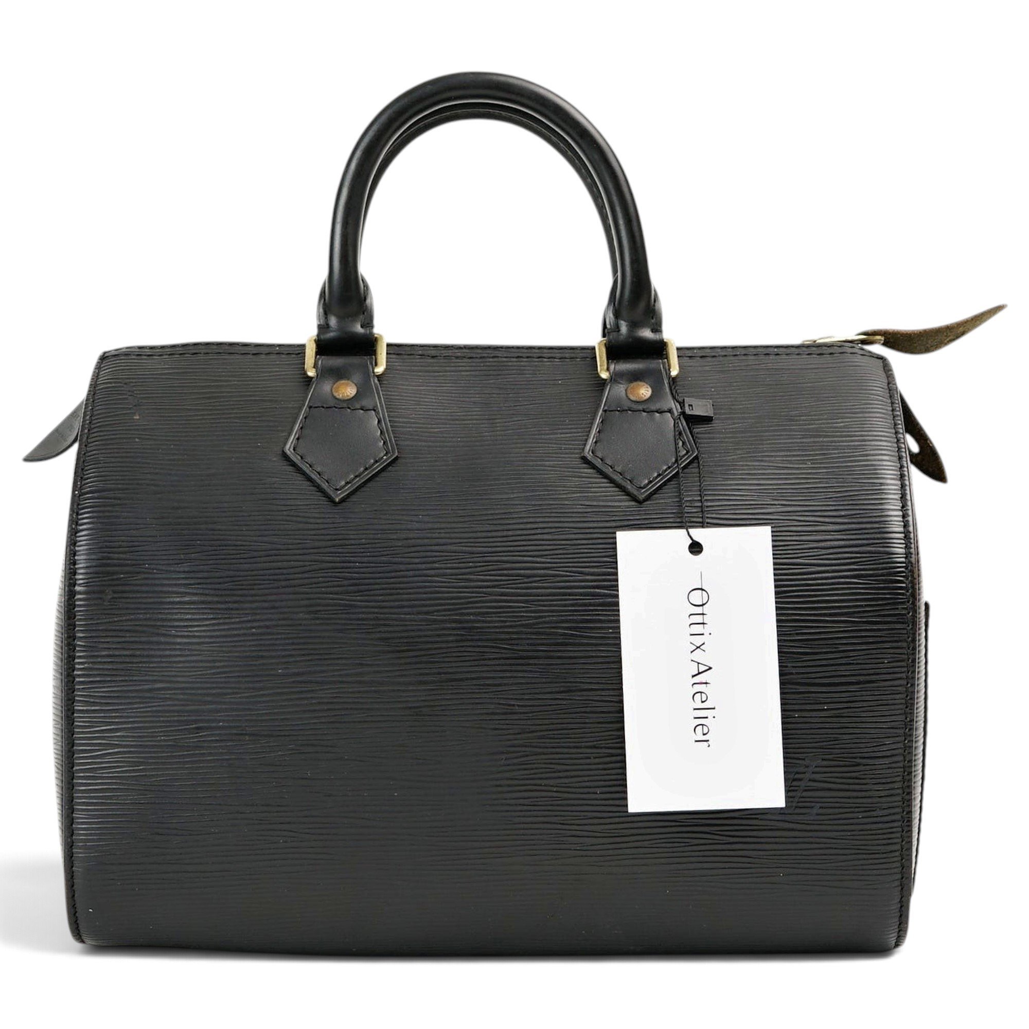 Speedy leather handbag