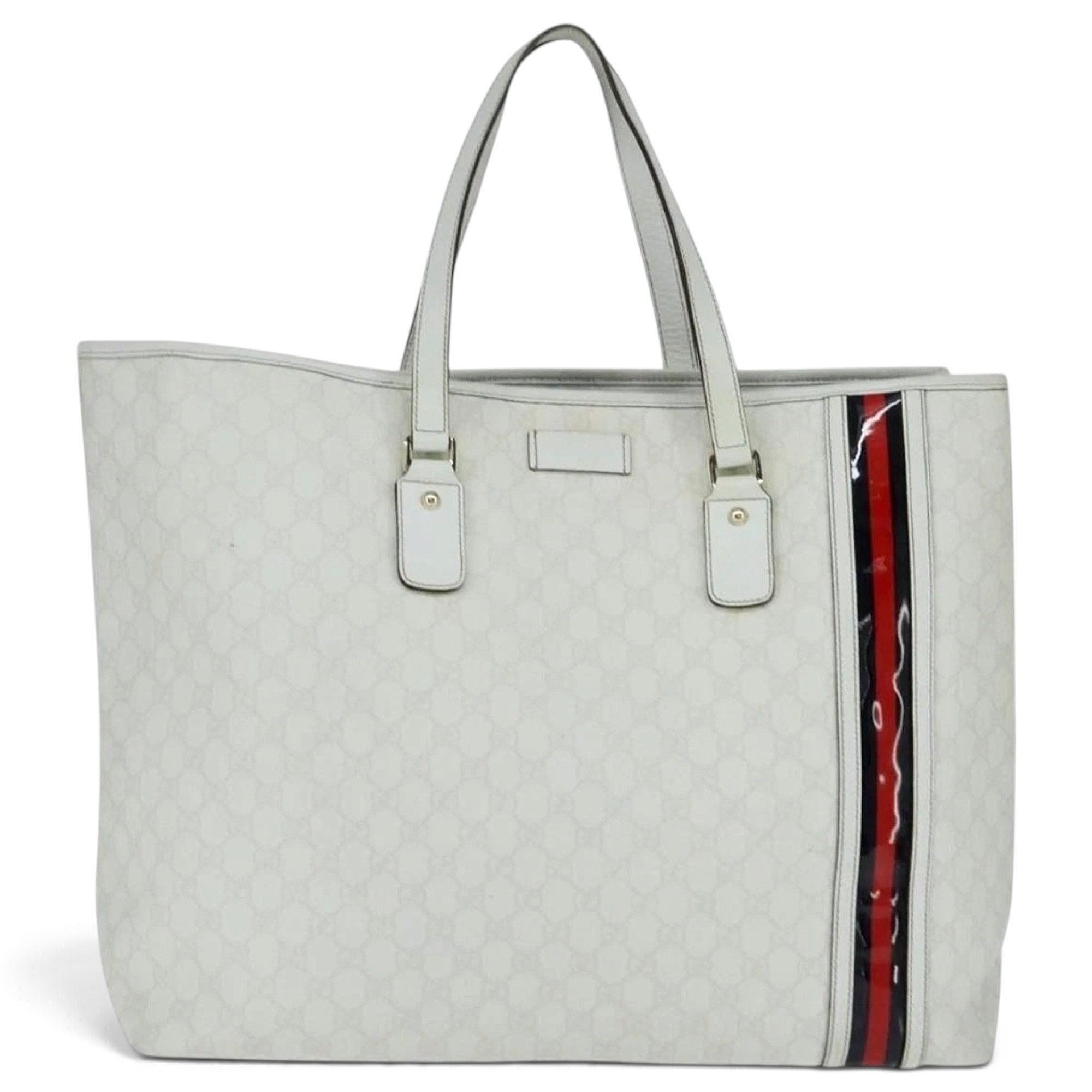 Leather tote