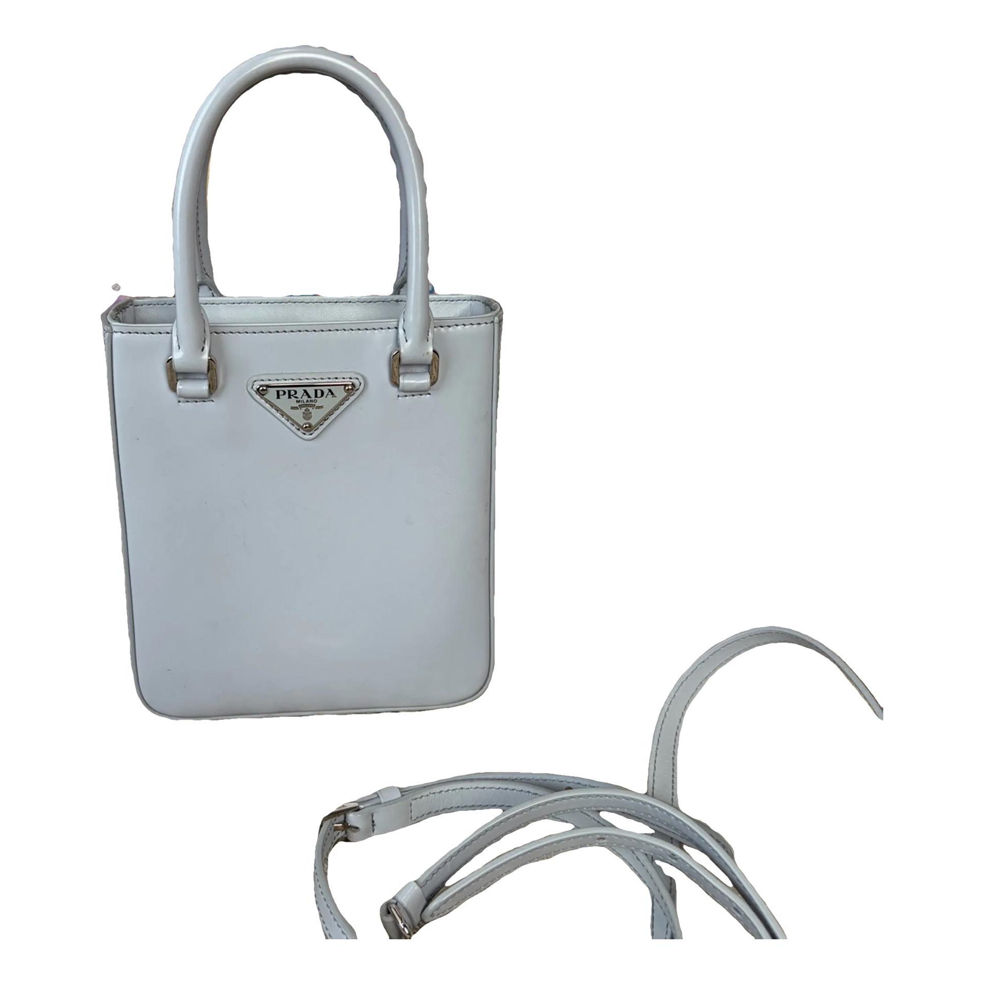 Panier leather handbag