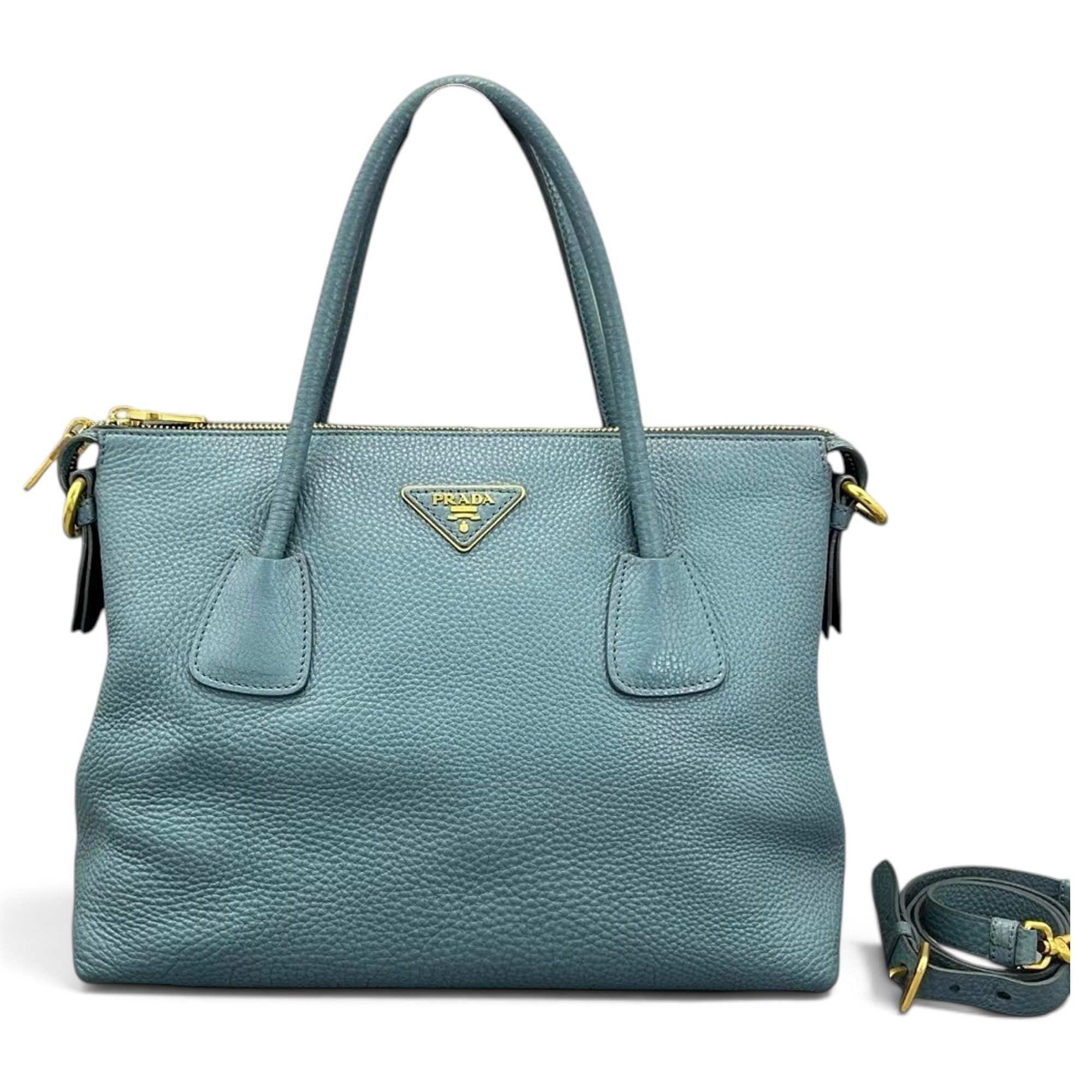 Leather tote