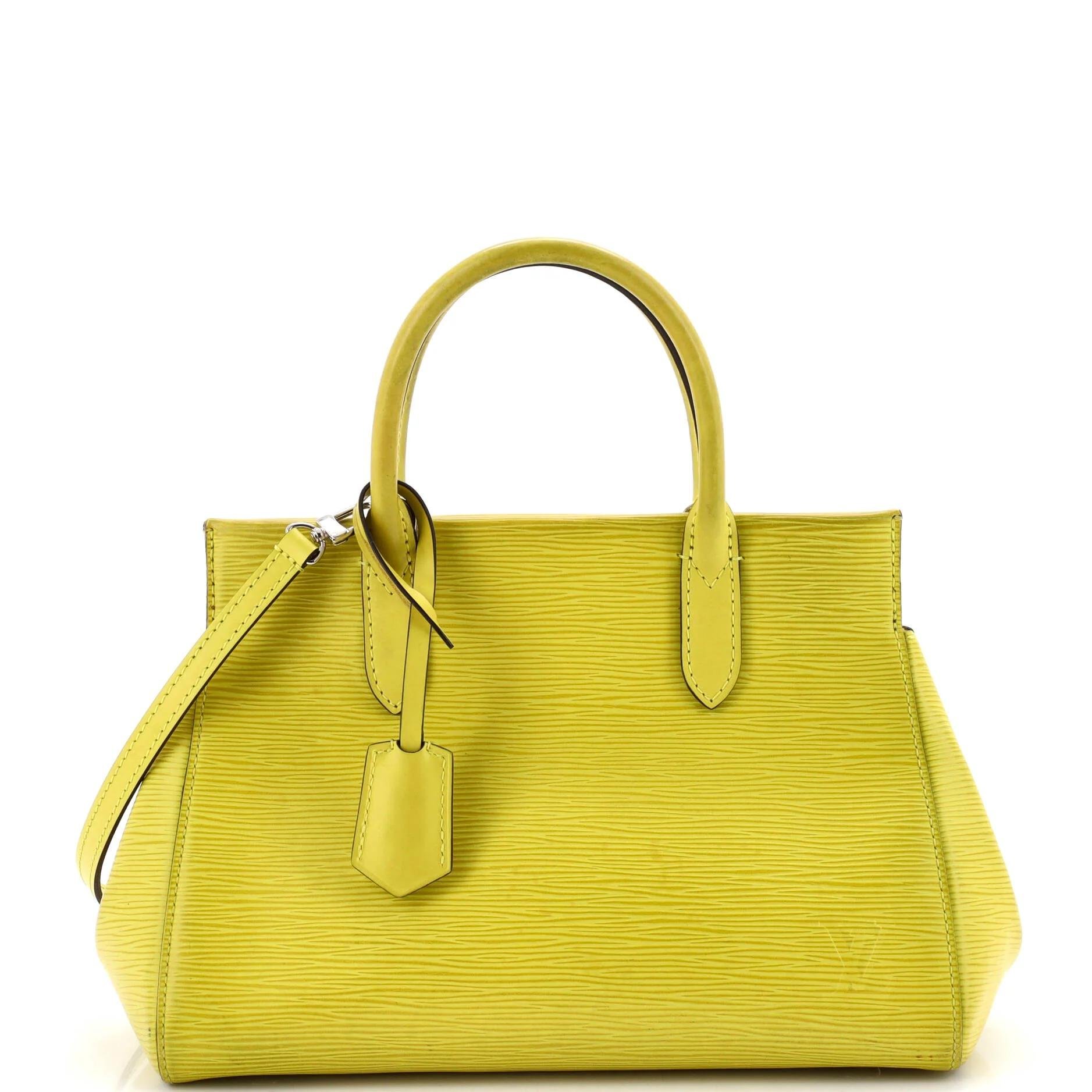 Leather satchel