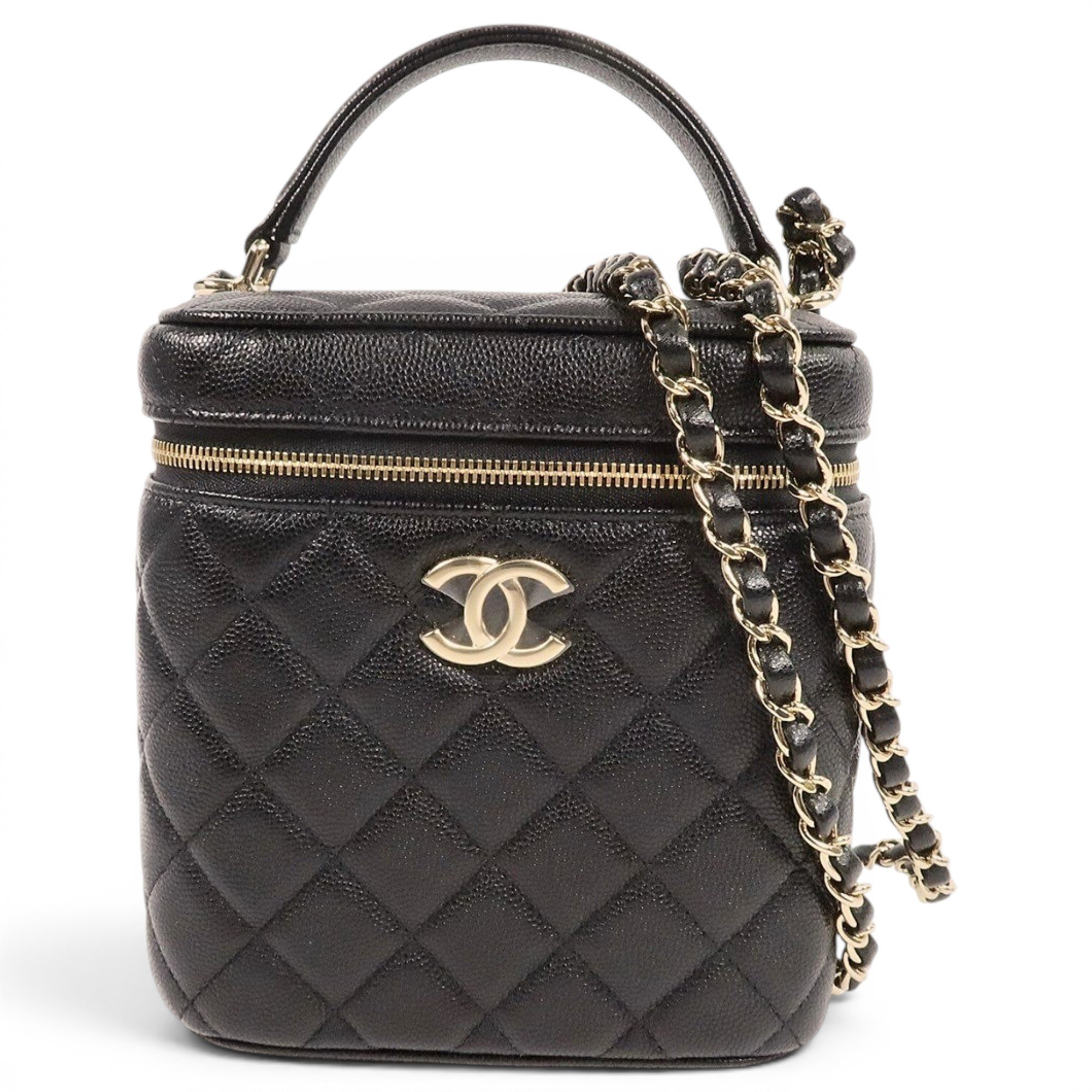 Vanity leather mini bag
