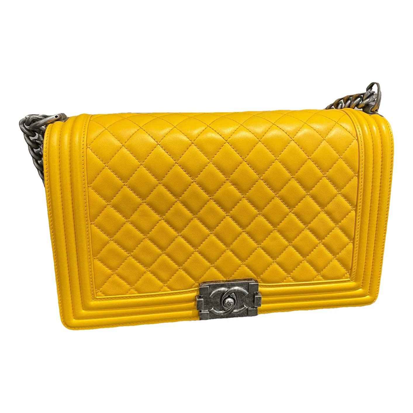 Boy leather crossbody bag
