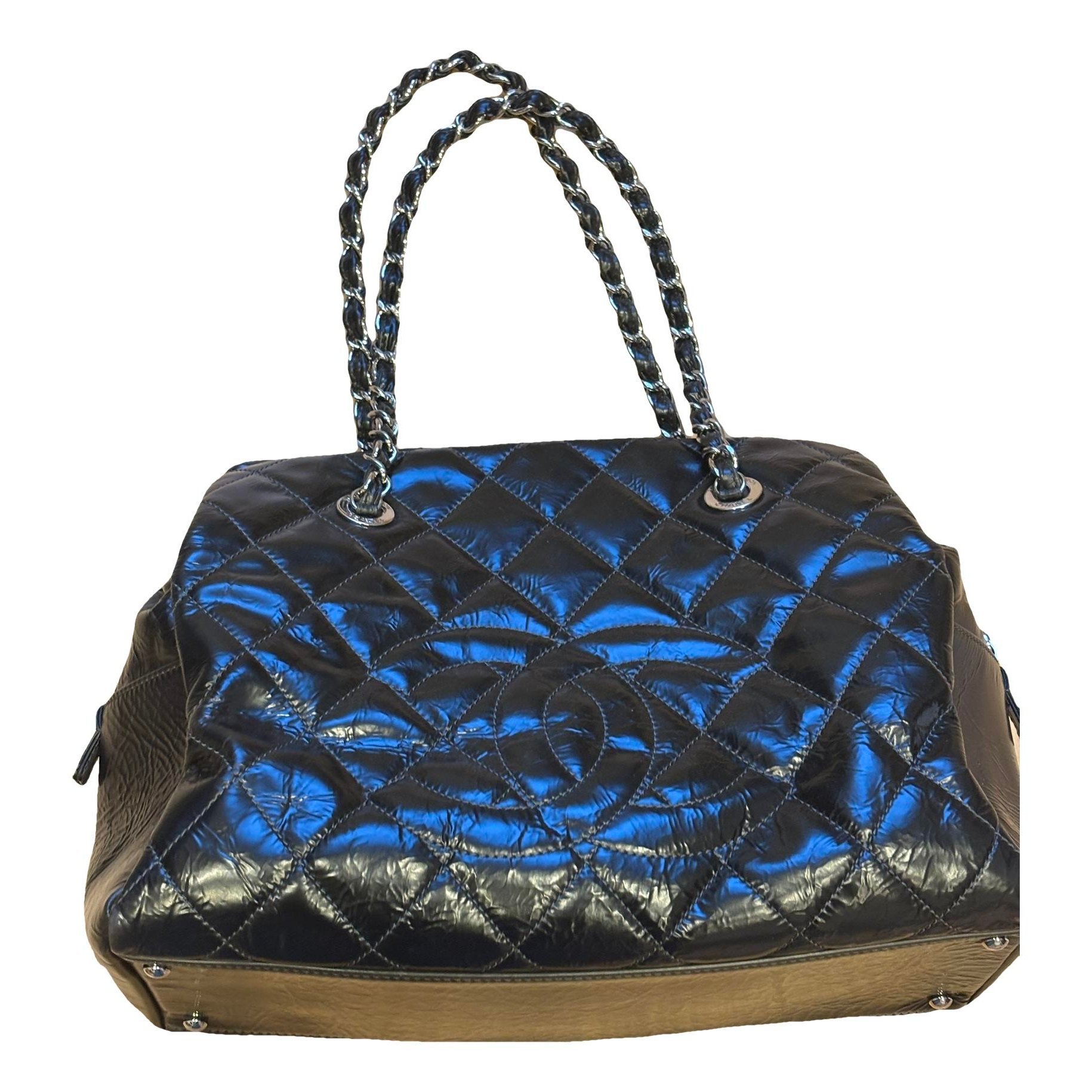 Petite Shopping Tote leather tote