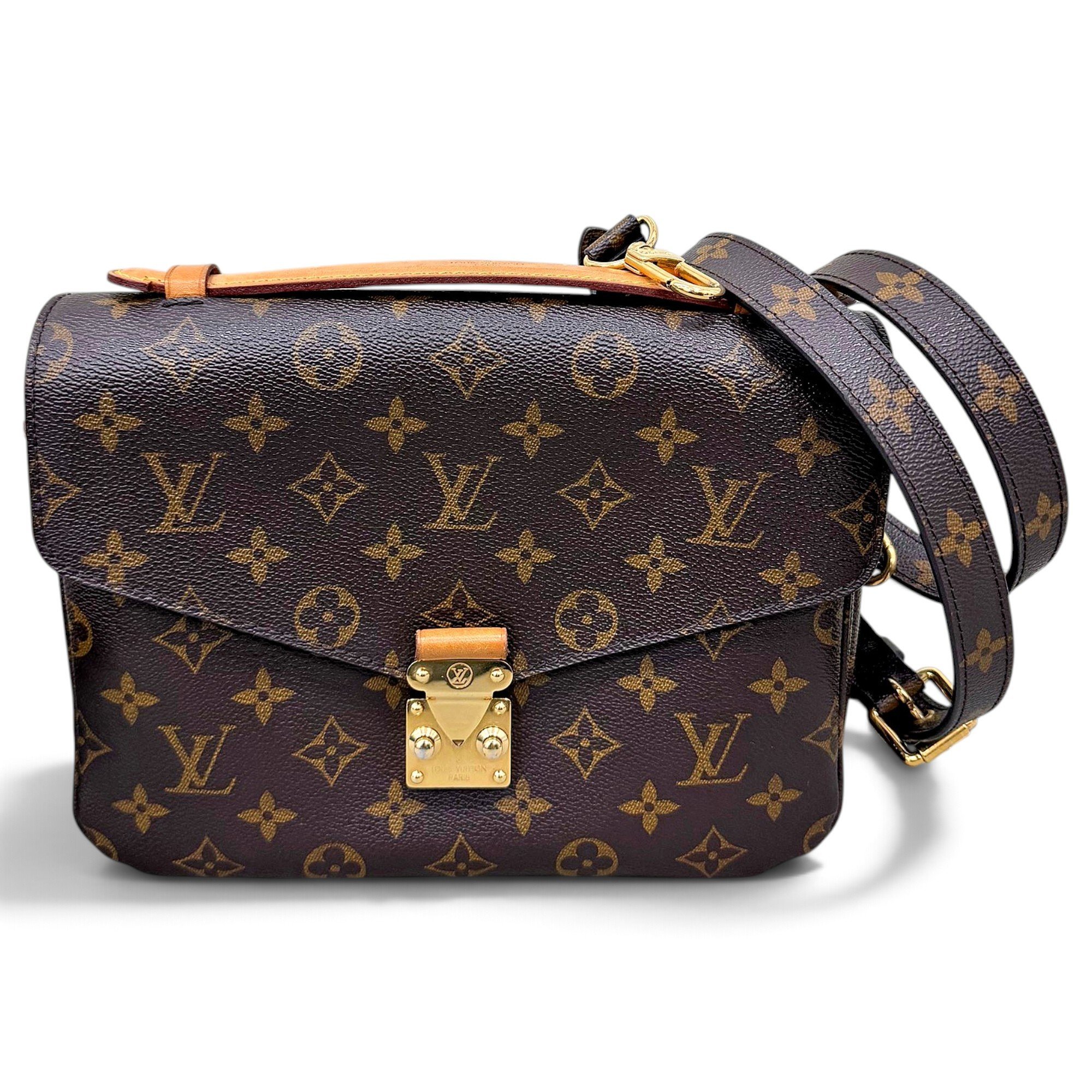 Metis leather handbag