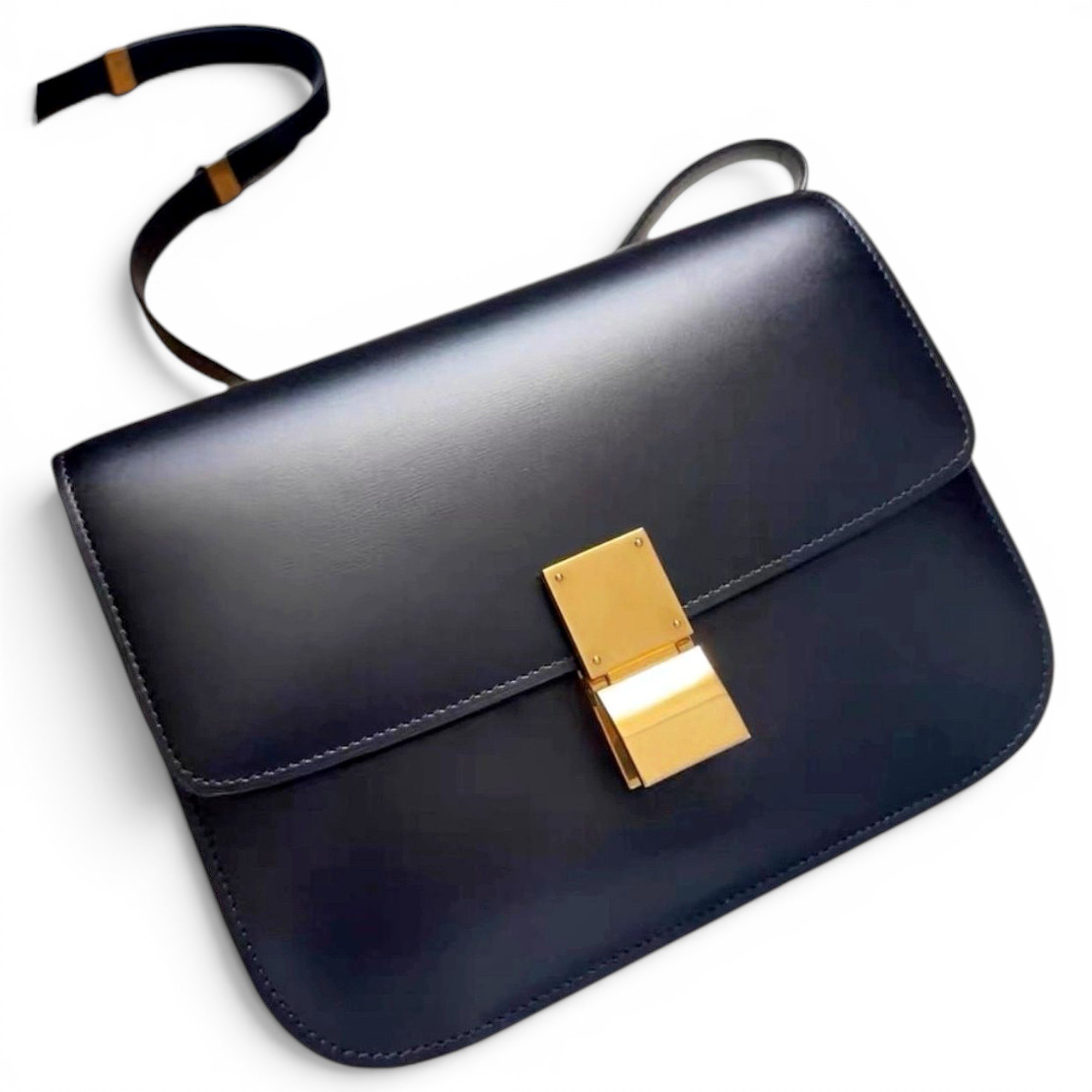 Classic leather handbag