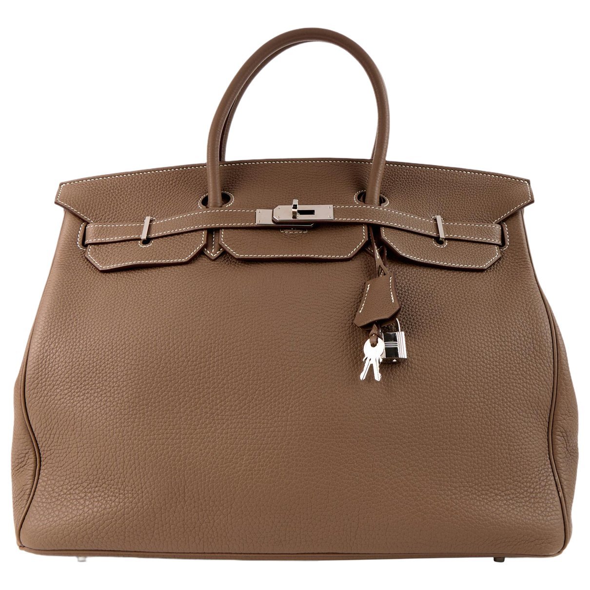 Birkin 40 leather handbag