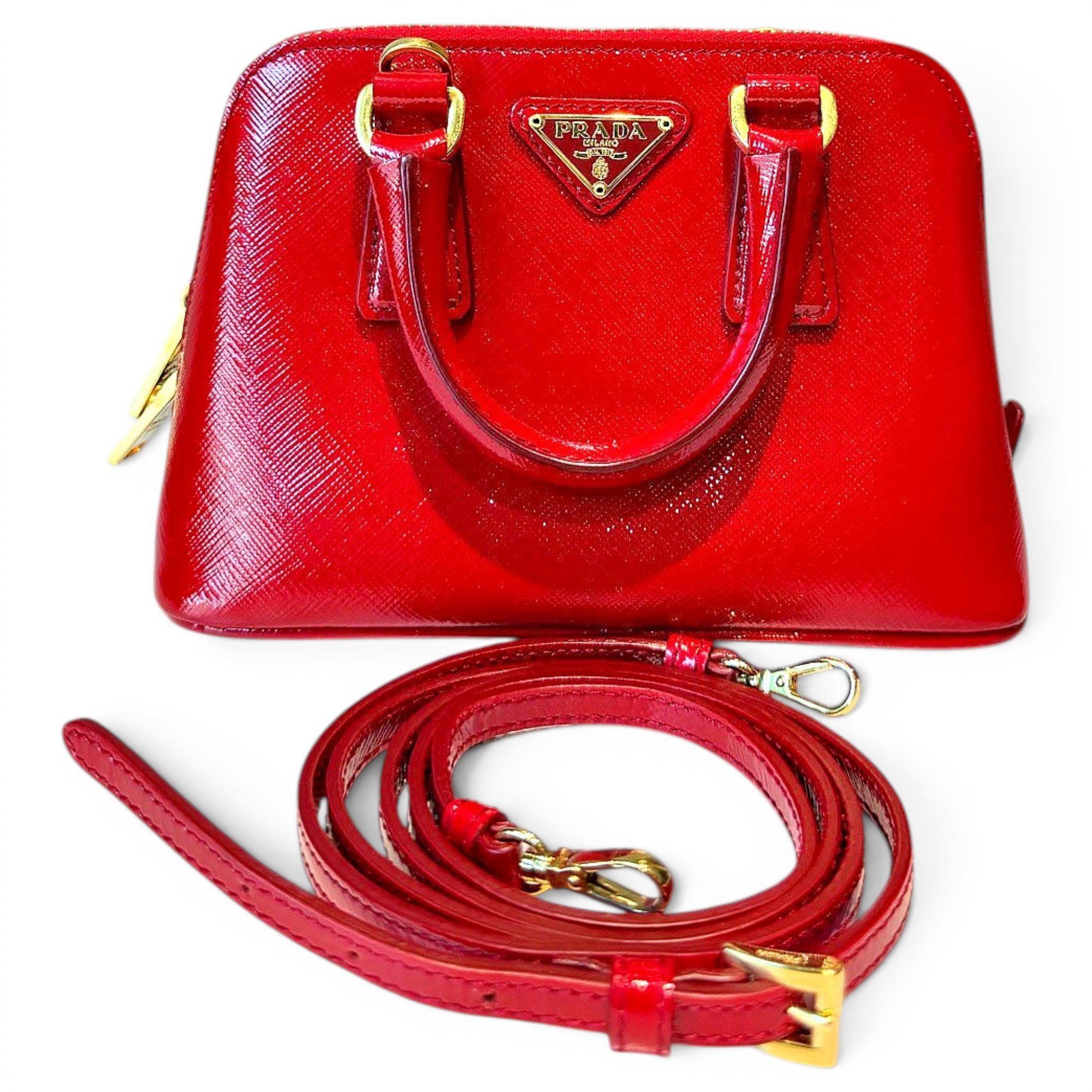 Leather handbag