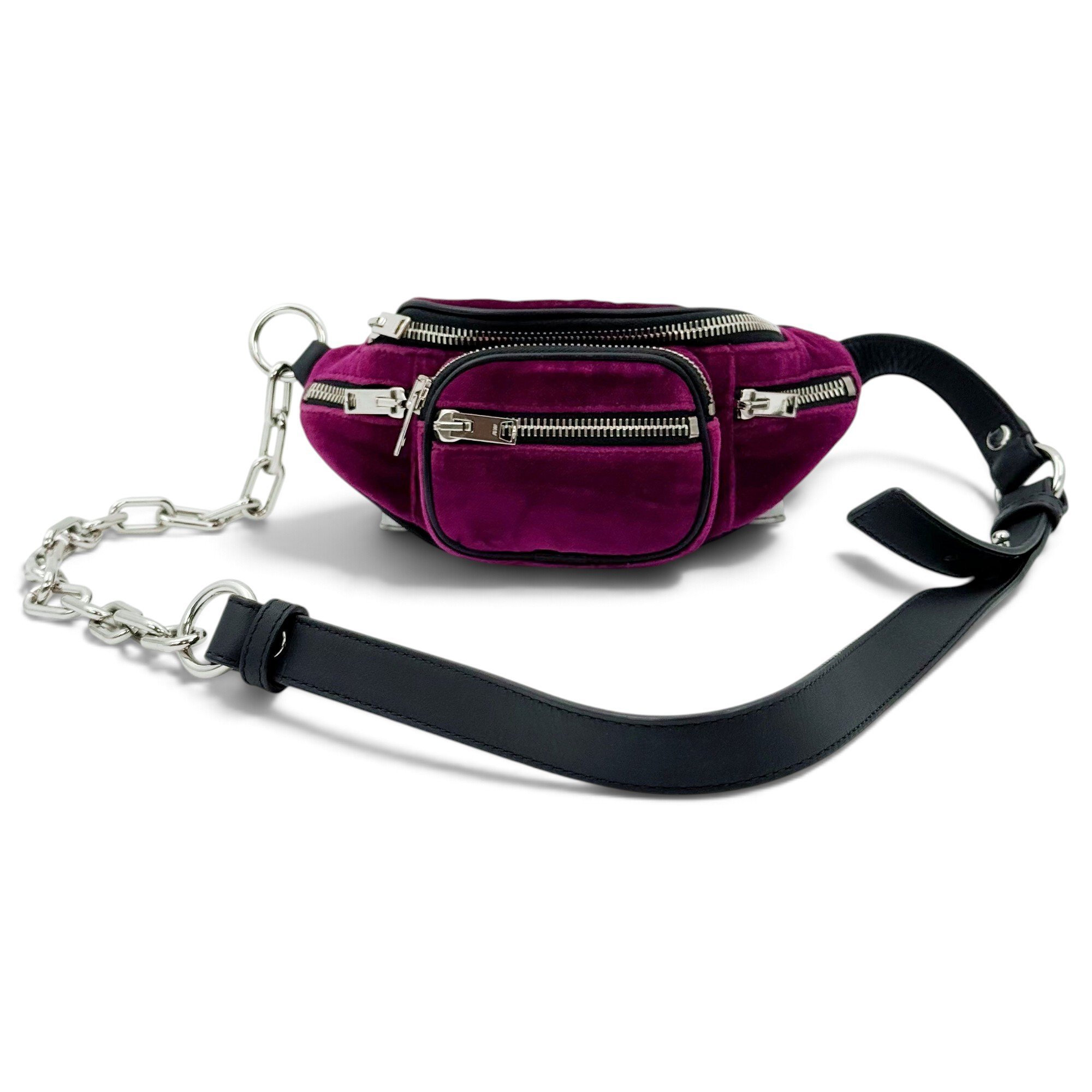 Velvet handbag