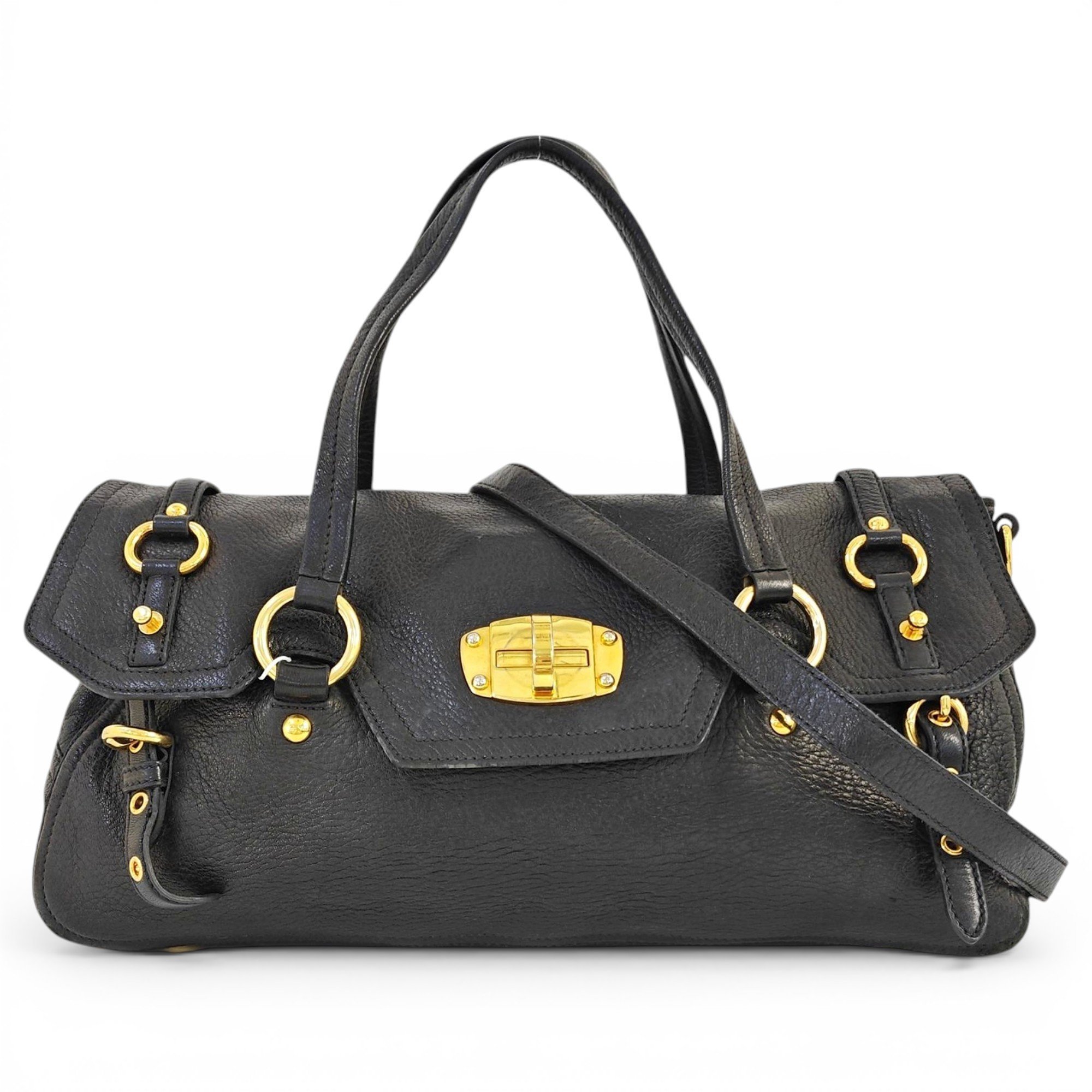 Vitello leather handbag