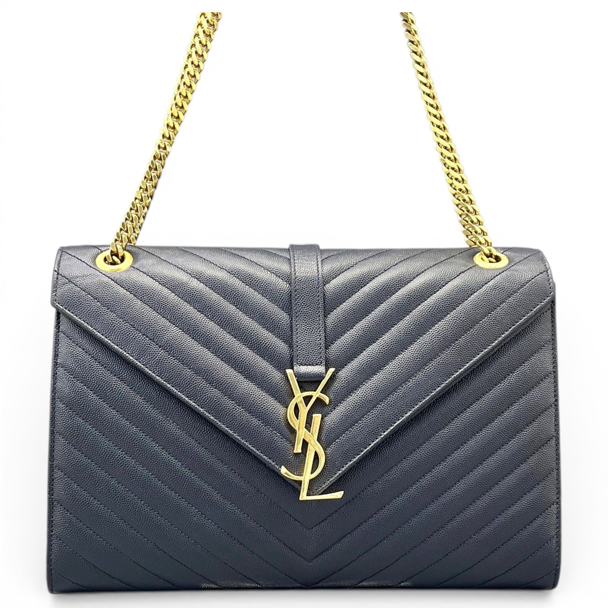 Satchel Monogramme leather handbag