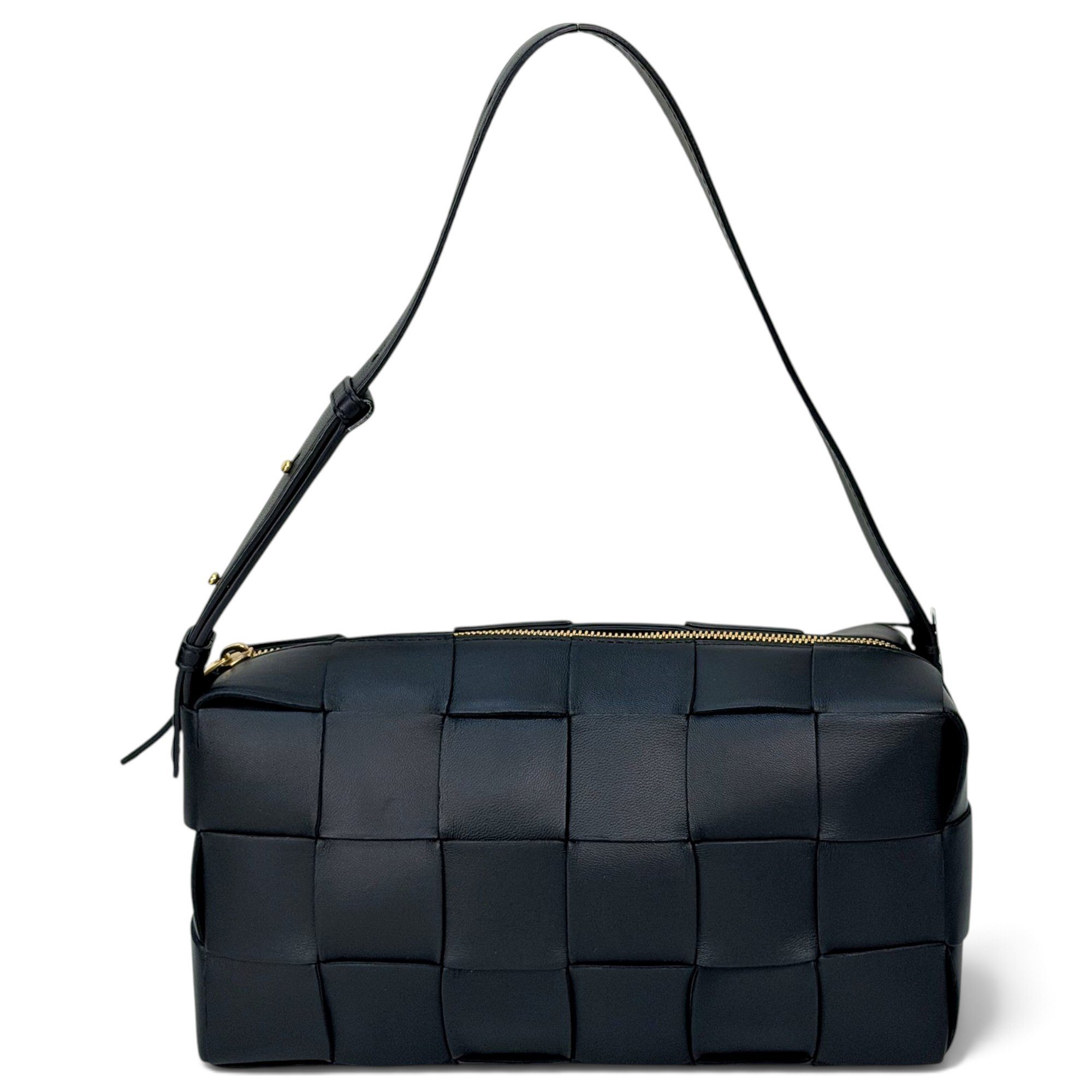Brick Cassette leather handbag
