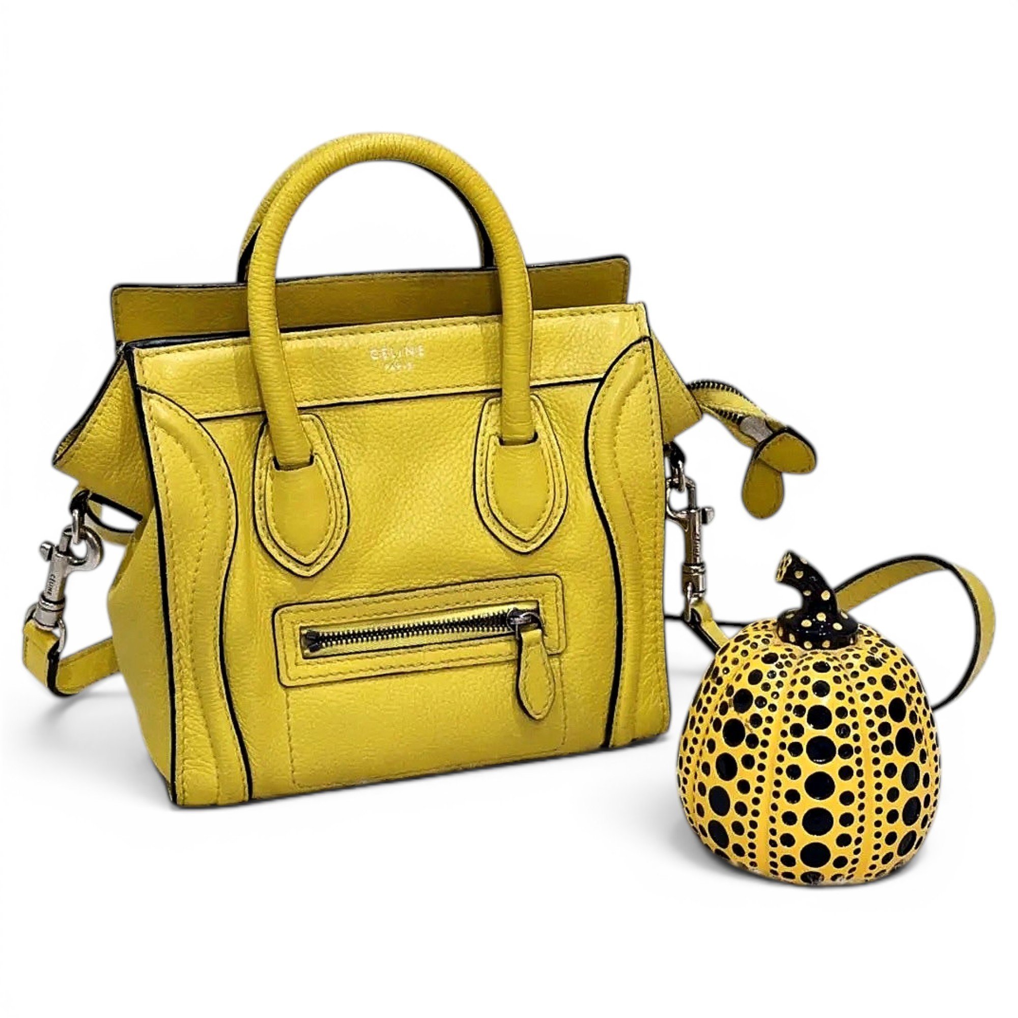 Nano Luggage leather handbag