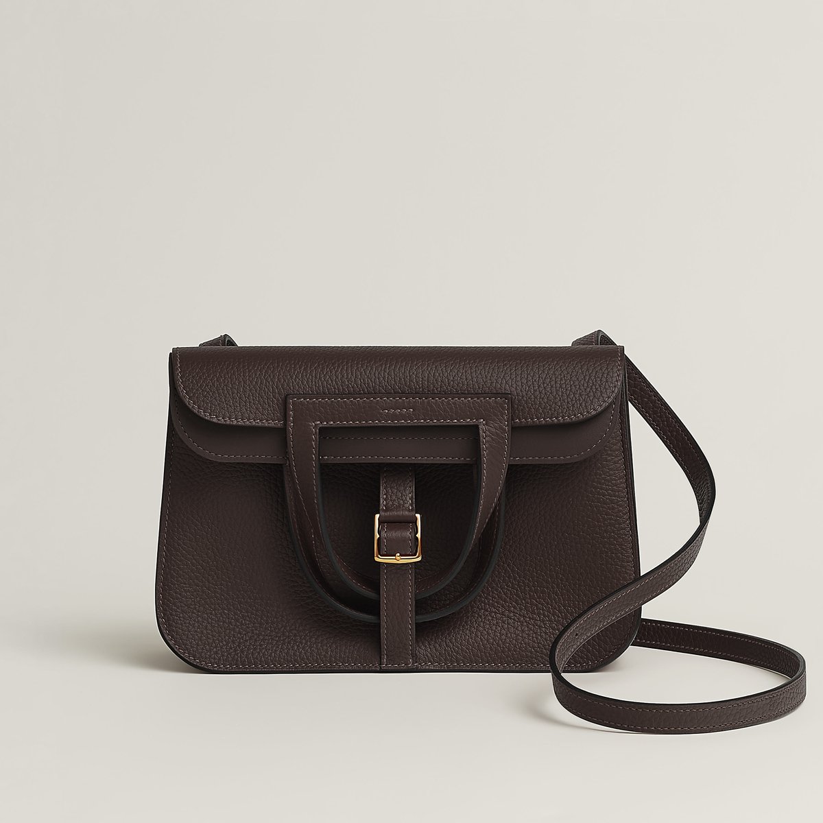 Hermès Halzan in Bai, Brun