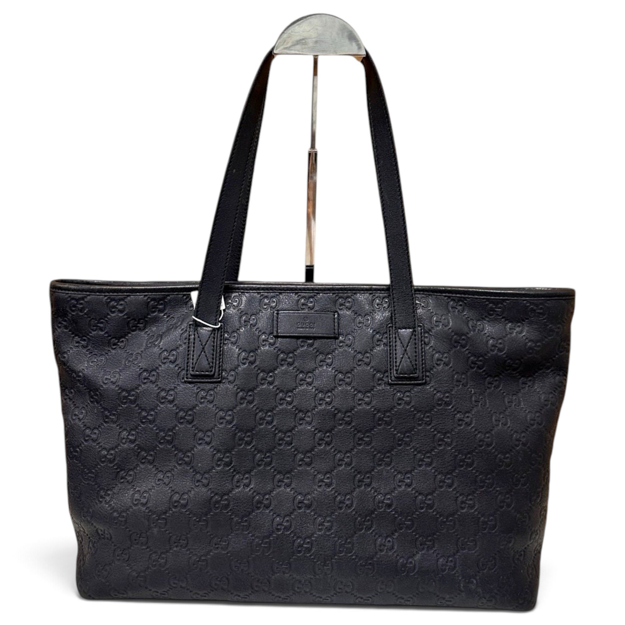 Leather tote